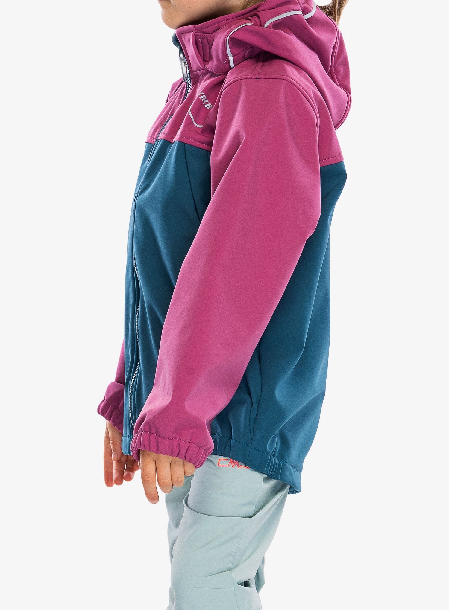 Kinderjacke Viking Play Softshell Jacket - plum