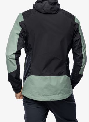 Regenjacke adidas TERREX Xperior Hybrid RAIN.RDY Jacket - silver green/black