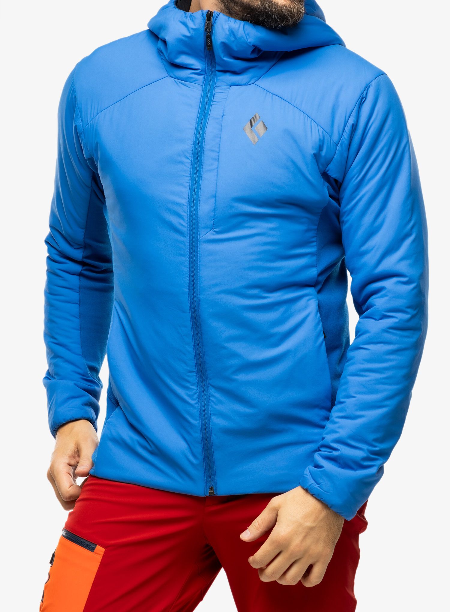Thermojacke Black Diamond First Light Hybrid Hoody - drifter blue