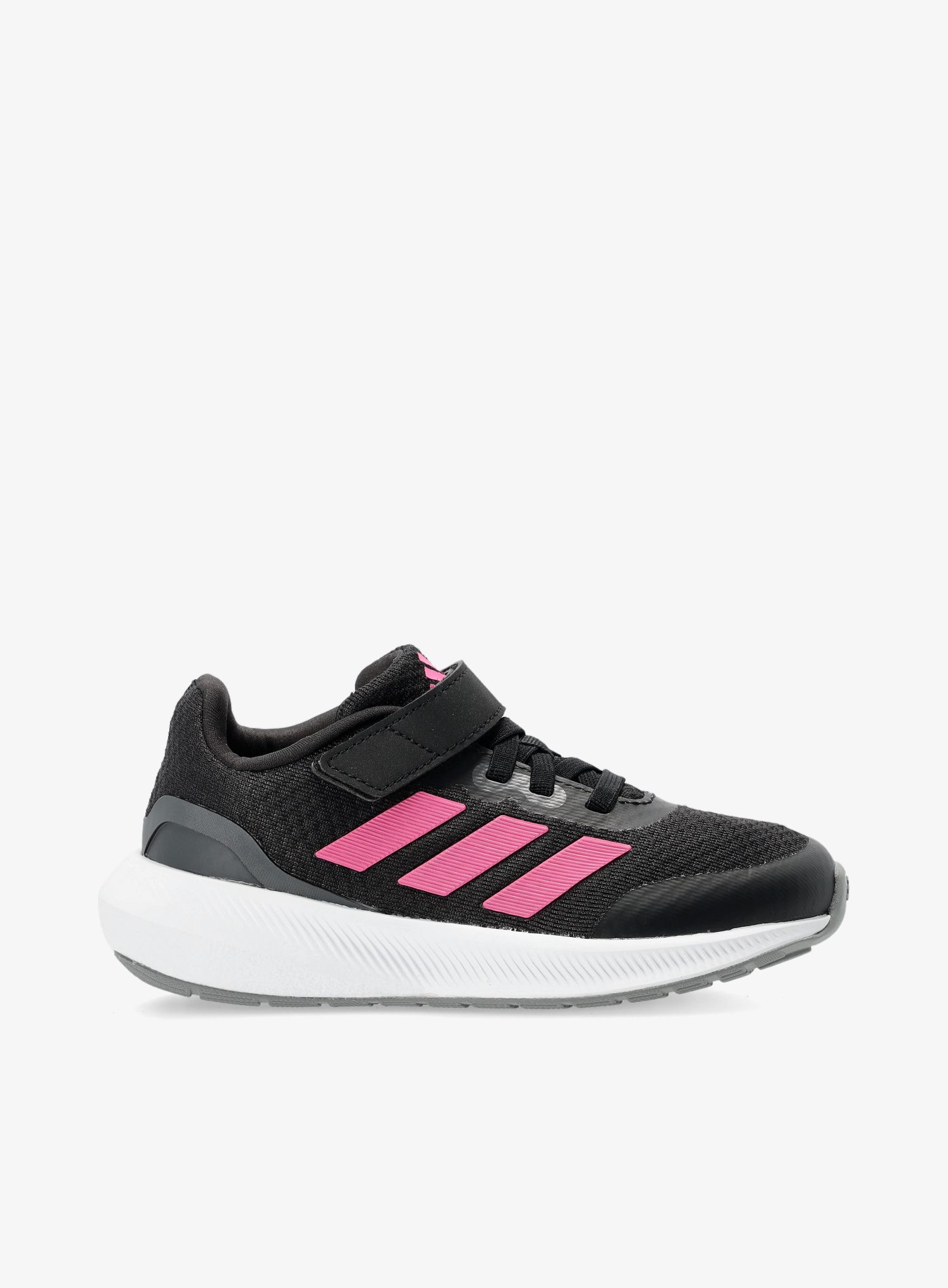 Kinderschuhe adidas Runfalcon 3.0 Elastic Lace Top Strap - black/pulse magenta/grey six
