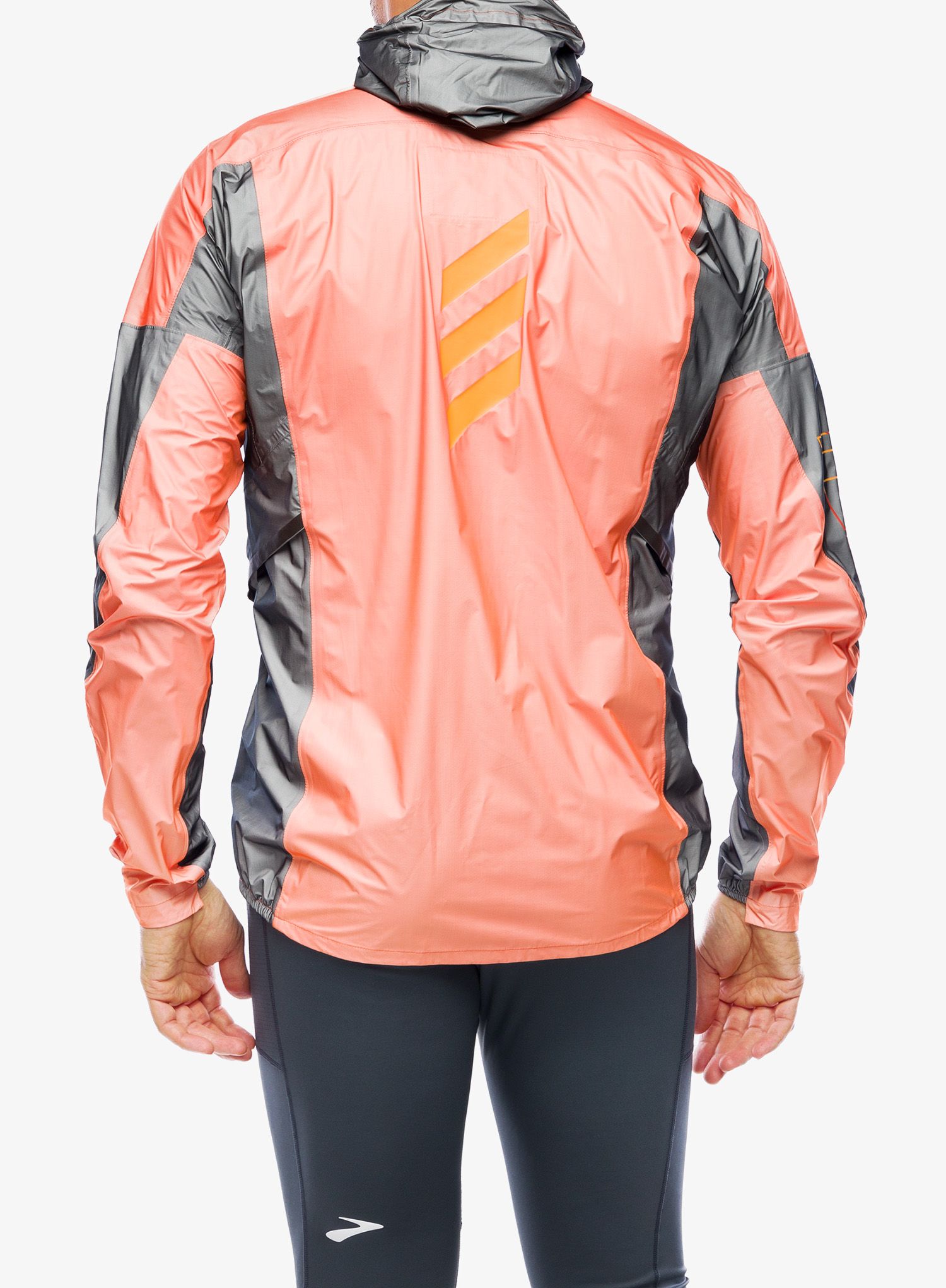 Laufjacke adidas TERREX Agravic 3L Pro Rain Jacket - semi impact orange