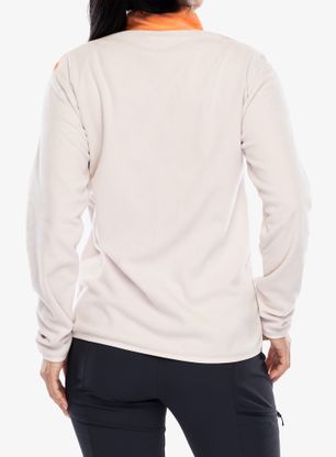 Pullover mit Reißverschluss Damen adidas TERREX Multi Full Zip Fleece Jacket - putty mauve/amber tint