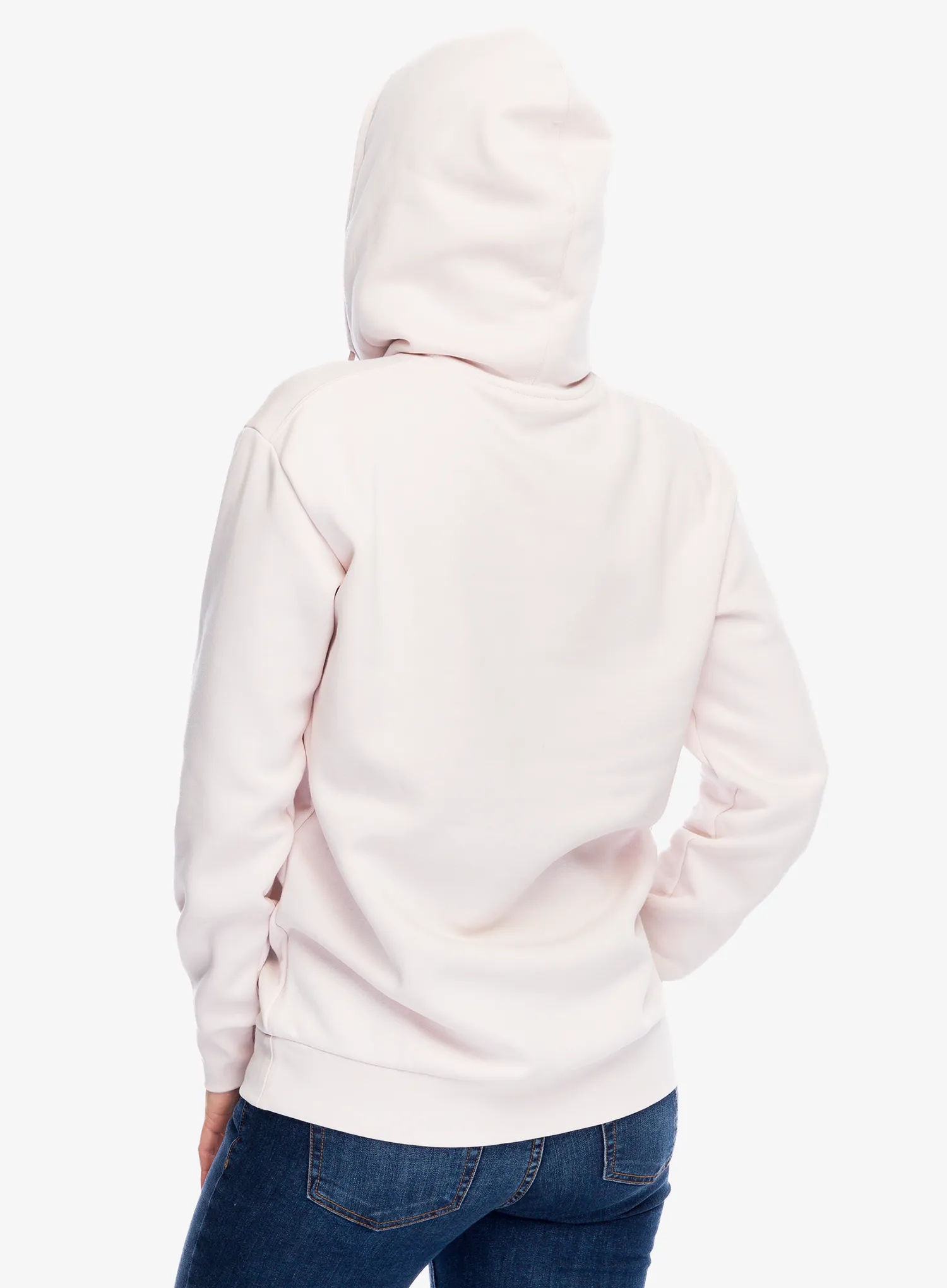 Kapuzenpullover Damen adidas TERREX Multi Large Logo Hoody - putty mauve