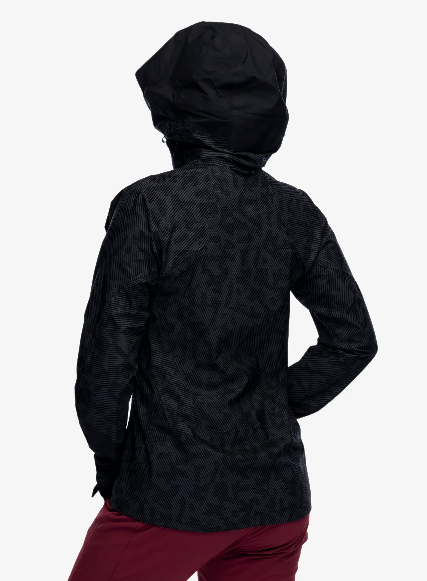 Jacke Damen adidas TERREX Techrock RAIN.RDY Anorak - black