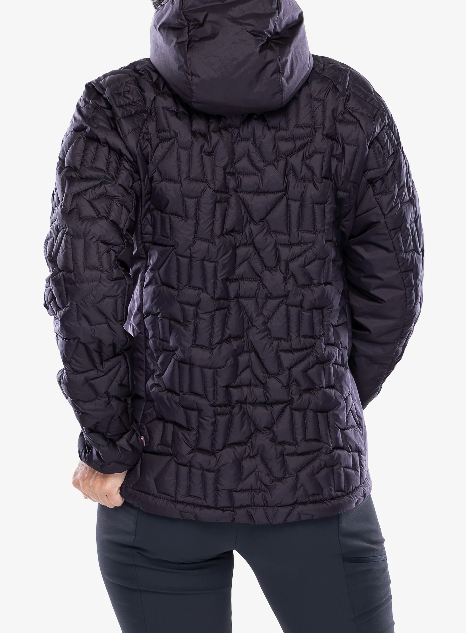 Thermojacke Damen adidas TERREX Xperior PrimaLoft Loose Fill Insulated Hooded Jkt - aurora black