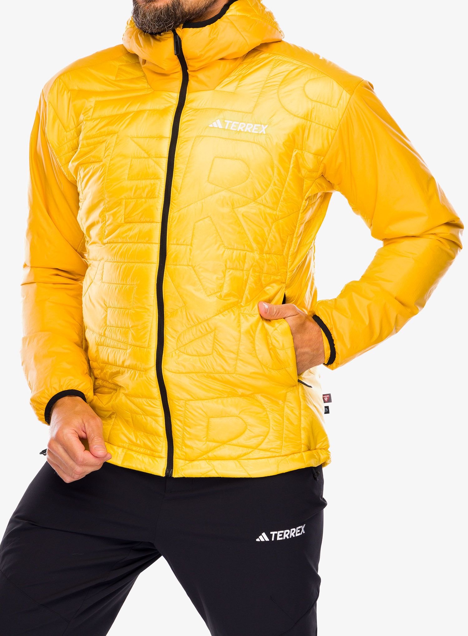 Thermojacke adidas TERREX Xperior Varilite PrimaLoft Hooded Jacket - preyel
