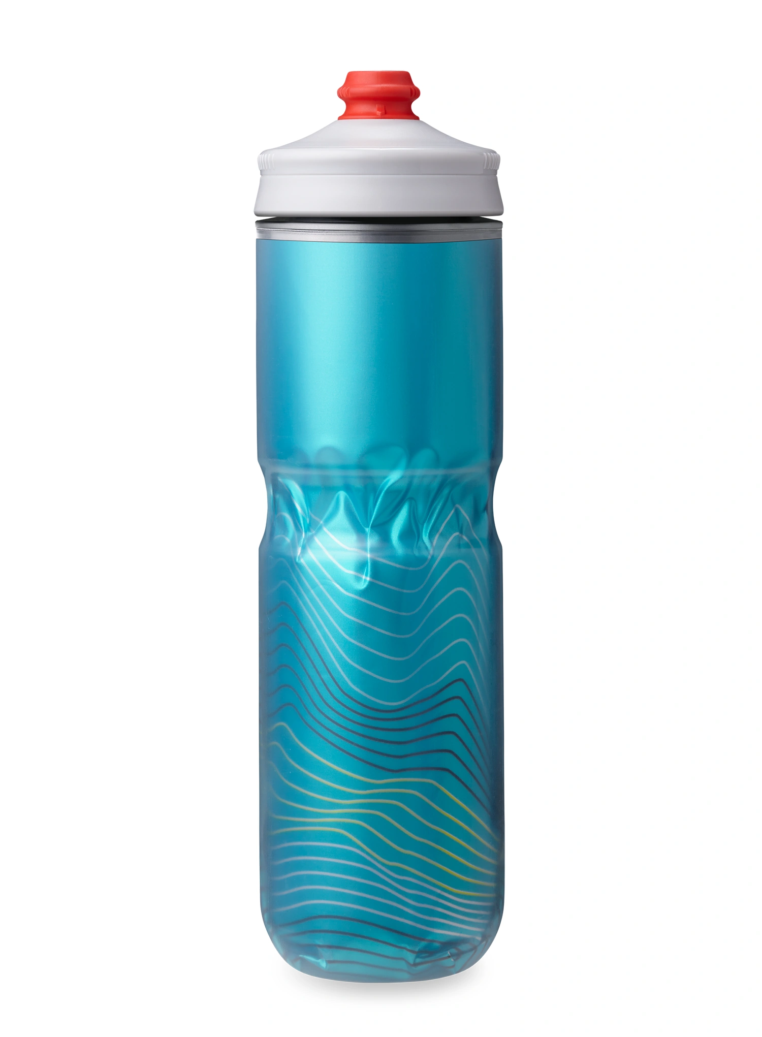 Fahrrad-Trinkflasche HydraPak Polar Surge Ascent 24 Oz (0,71 l) - blue
