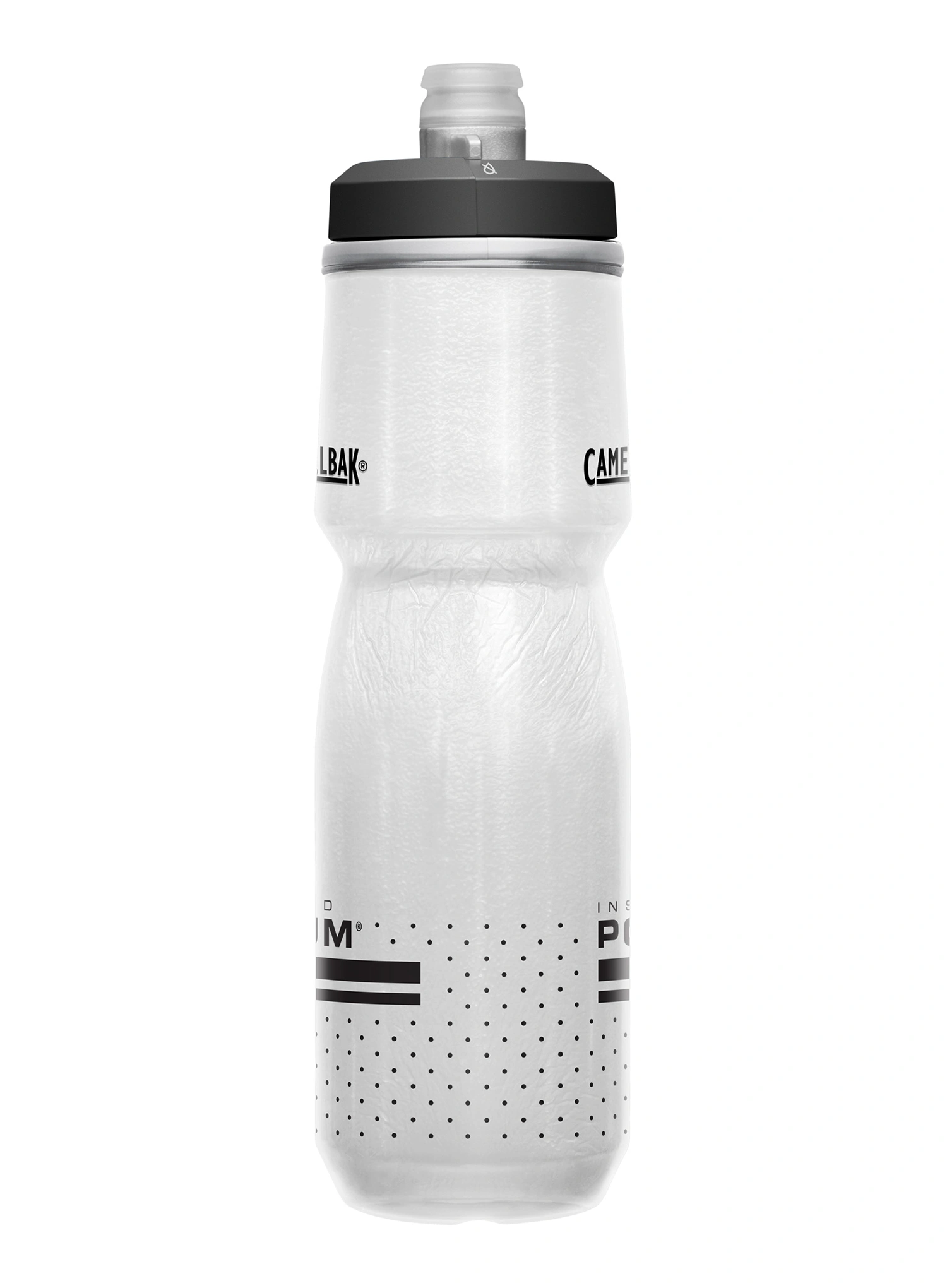 Fahrrad-Trinkflasche Camelbak Podium Chill 710 ml - white/natural