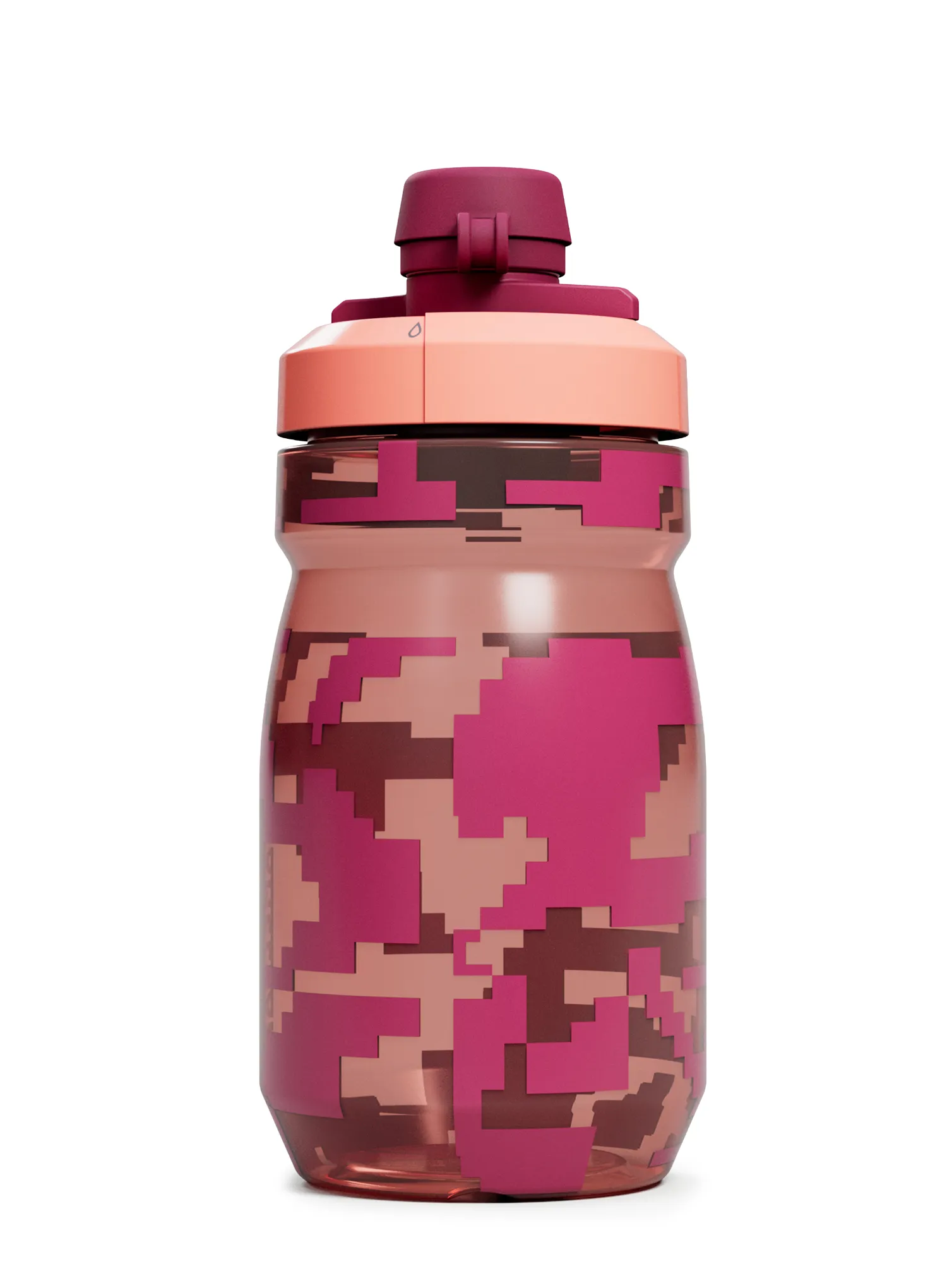 Fahrrad-Trinkflasche Camelbak Podium Dirt Series 450 ml - berry digi camo