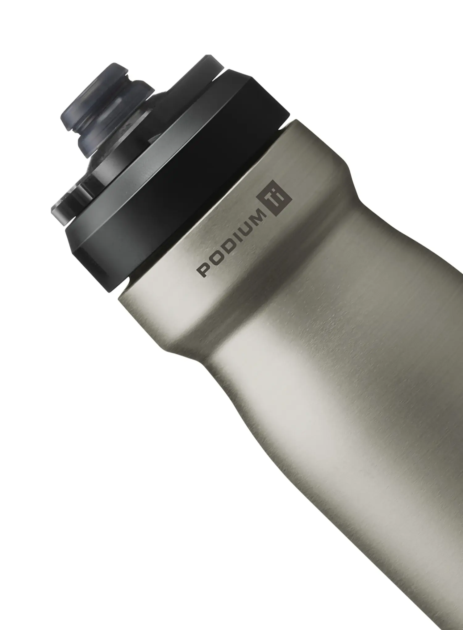 Fahrrad-Trinkflasche CamelBak Podium Insulated Titanium 532 ml - titanium
