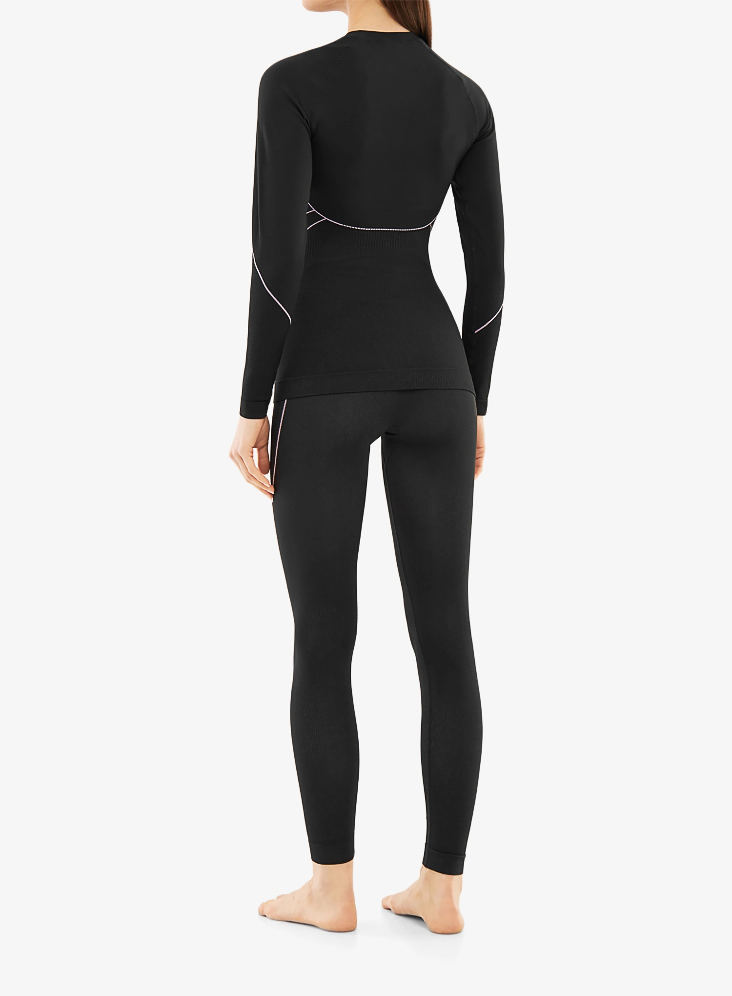 Damen-Funktionsunterwäsche Viking Base Layer Etna 2.0 Set - black/purple