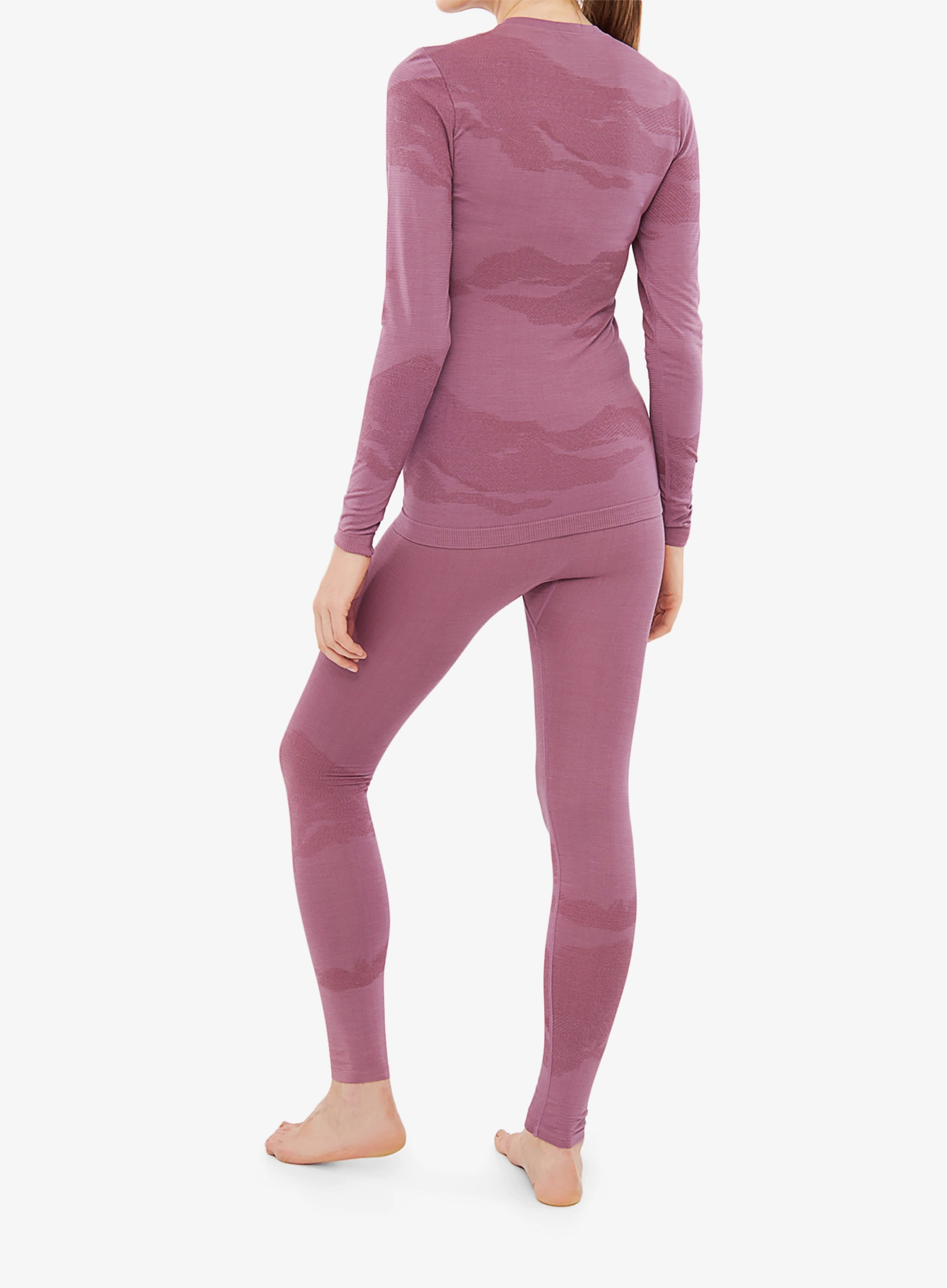 Damen-Funktionsunterwäsche Viking Base Layer Gasher Set - pink