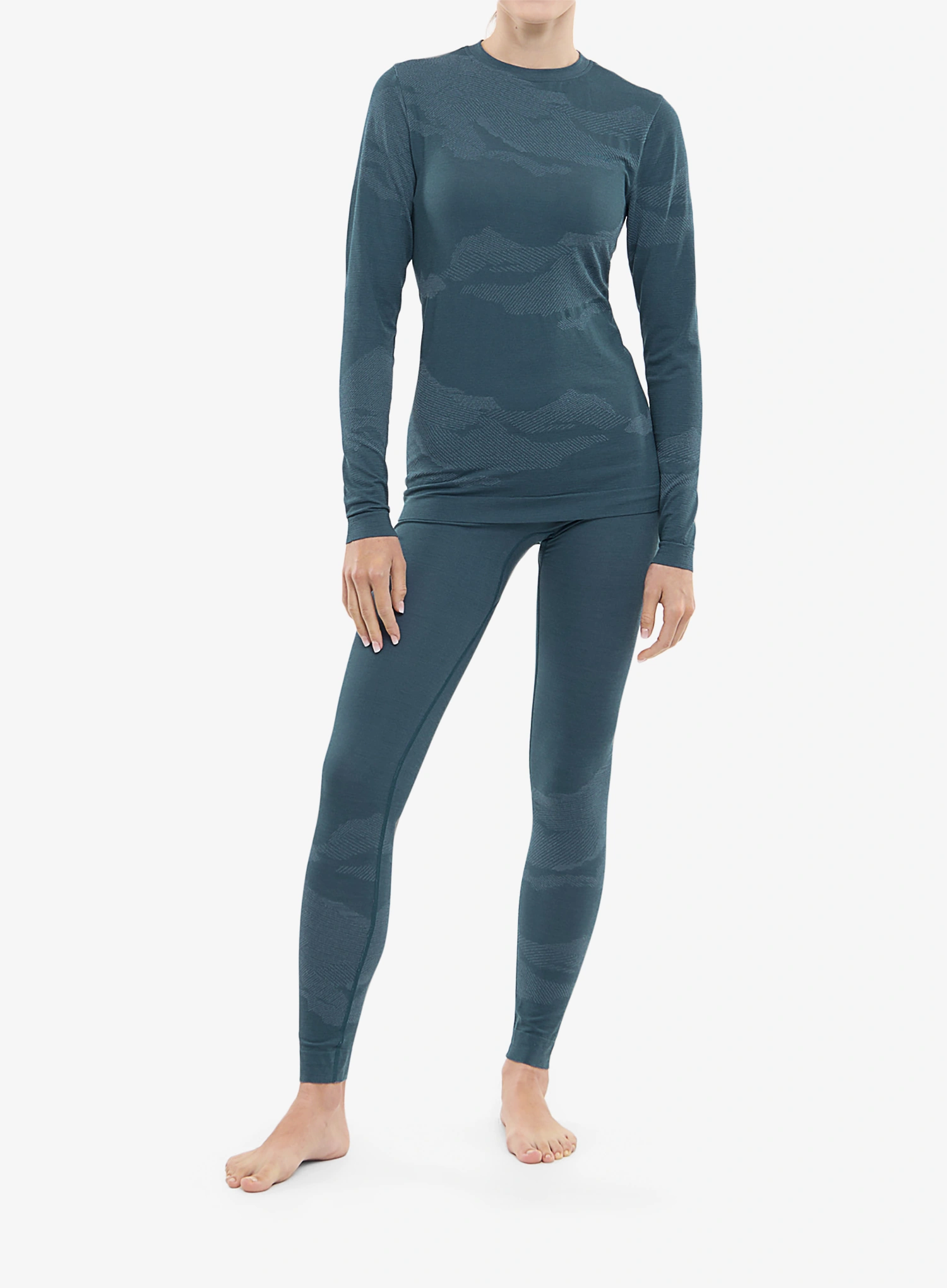 Damen-Funktionsunterwäsche Viking Base Layer Gasher Set - turquise