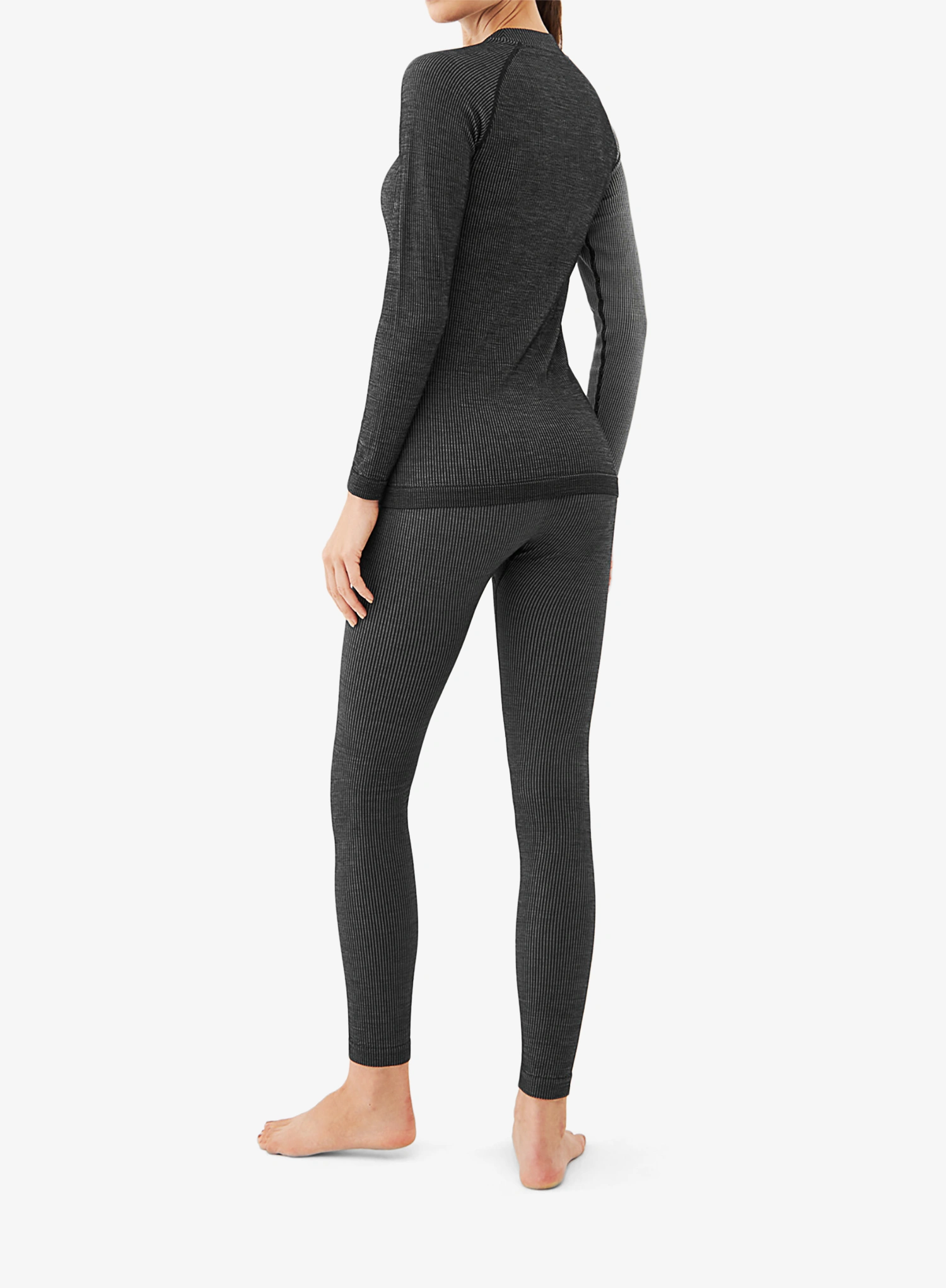 Damen-Funktionsunterwäsche Viking Base Layer Mounti Set - grey