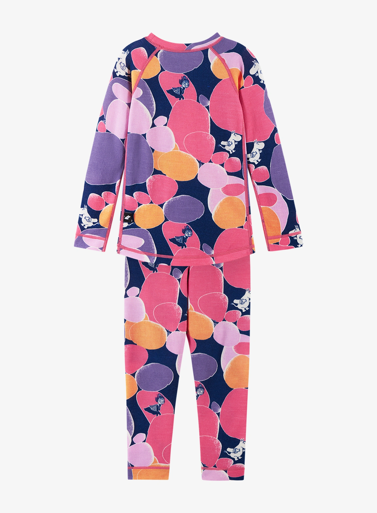 Thermounterwäsche Mädchen Reima Moomin Trivsam - soft coral