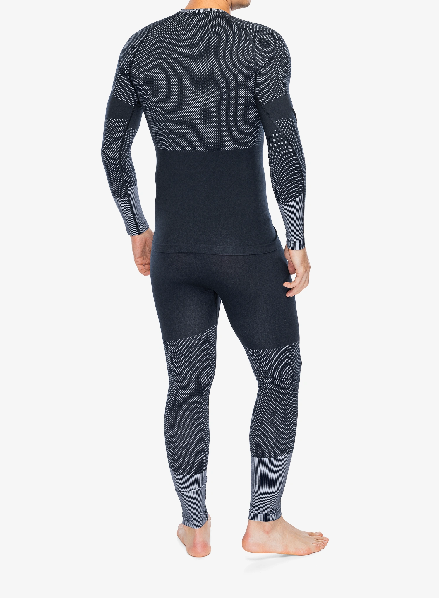 Funktionsunterwäsche Odlo Fundamentals Performance Warm Set Long - dark sapphire