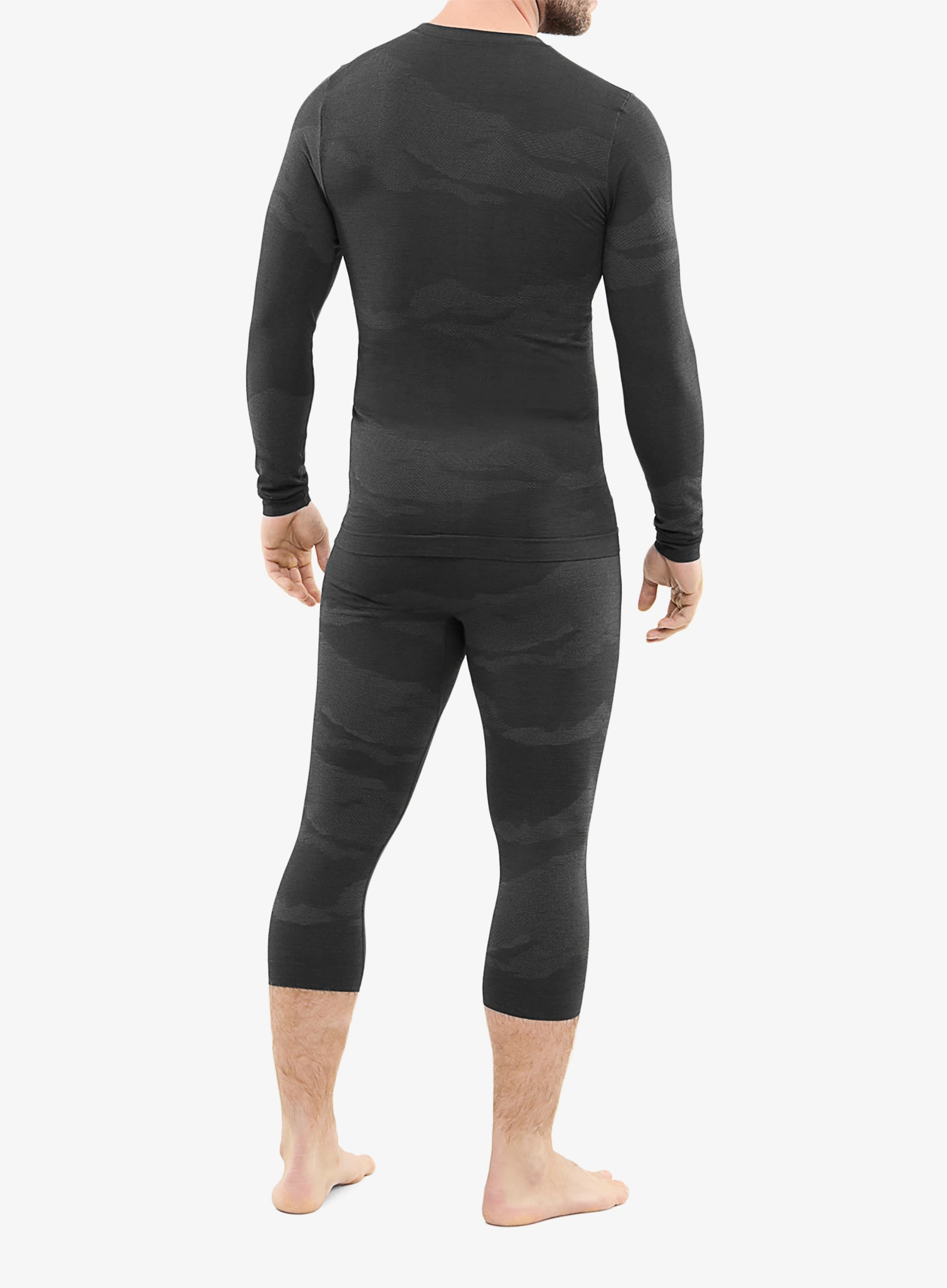 Funktionsunterwäsche Viking Base Layer Gasher 3/4 Set - black