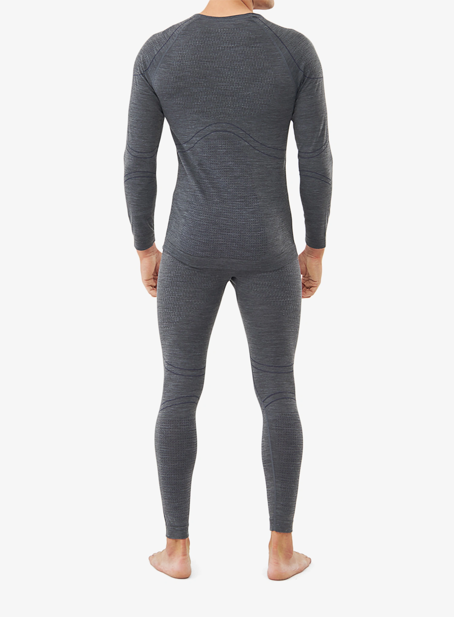 Funktionsunterwäsche Viking Base Layer Lan Pro Set - dark grey