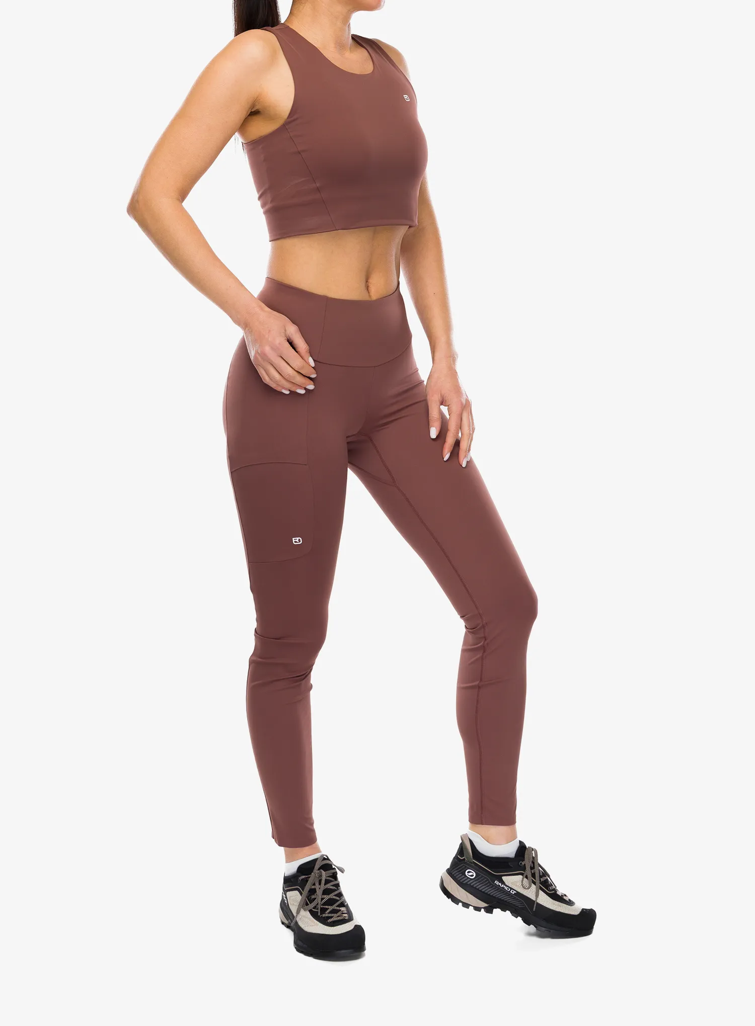 Sport-BH Ortovox All Mountain Top - chestnut