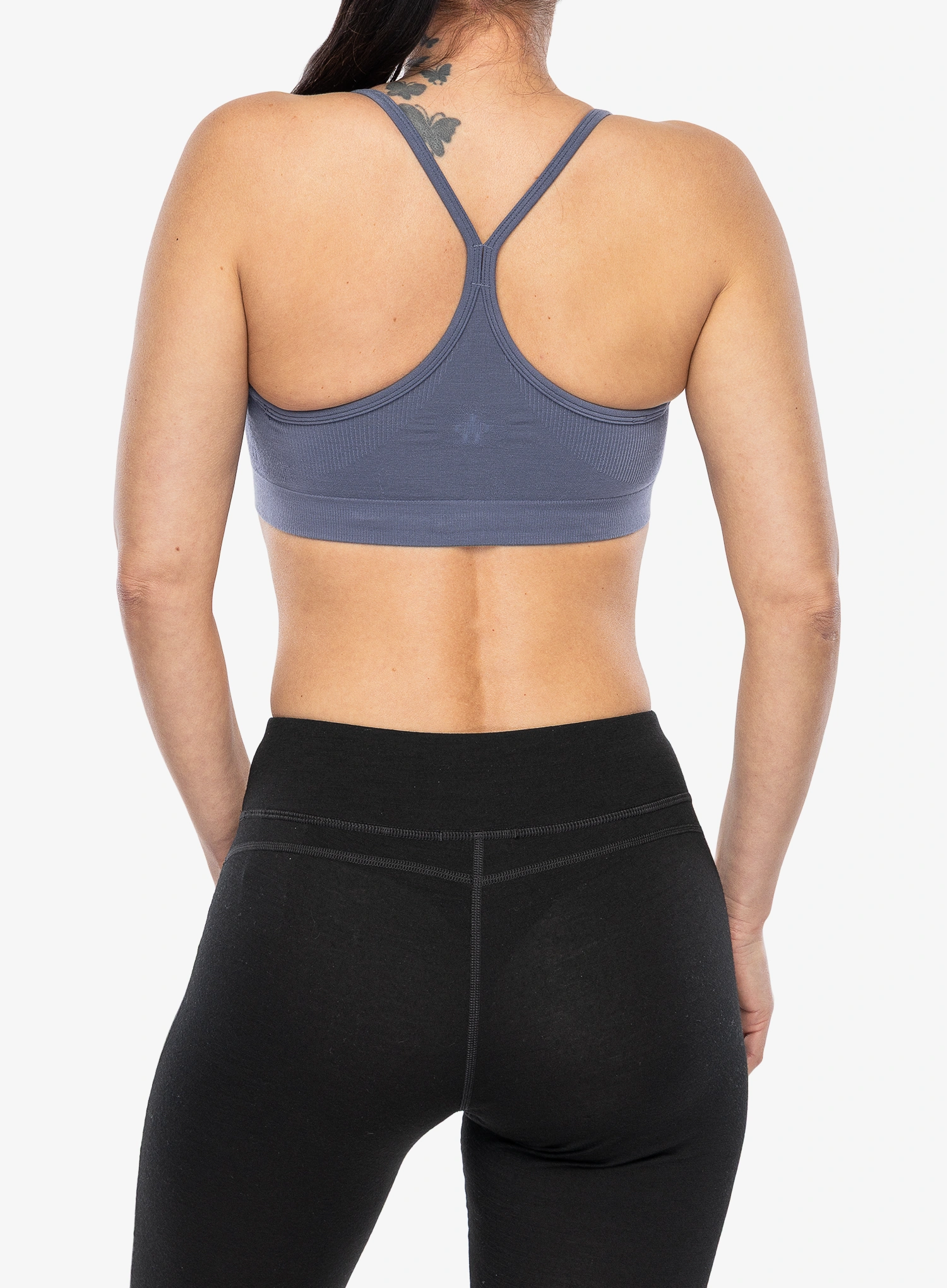 Sport-BH Smartwool Merino Blend Bralette - nightfall blue