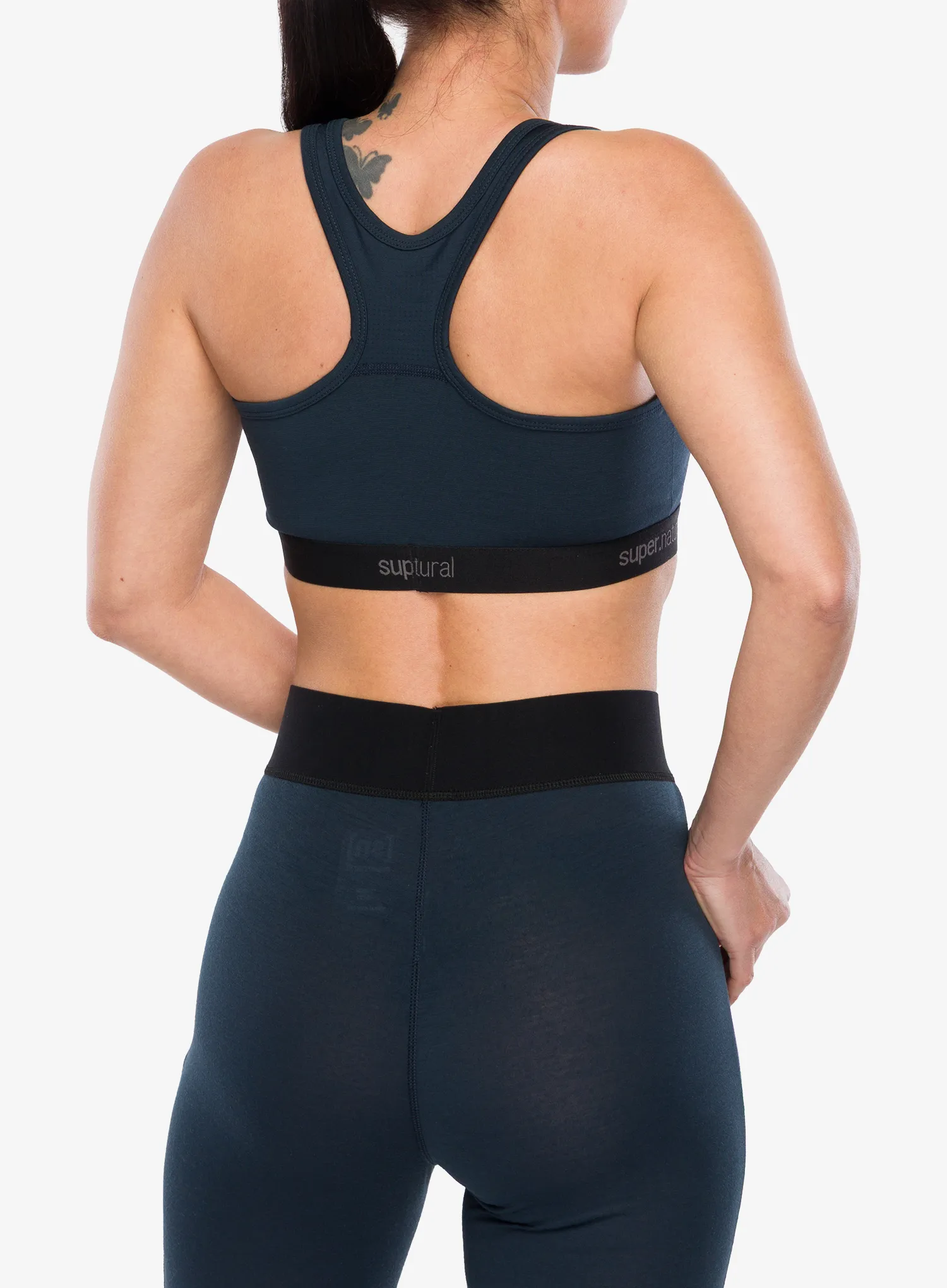 Sport-BH Super.natural Tundra220 Semplice Bra - blueberry