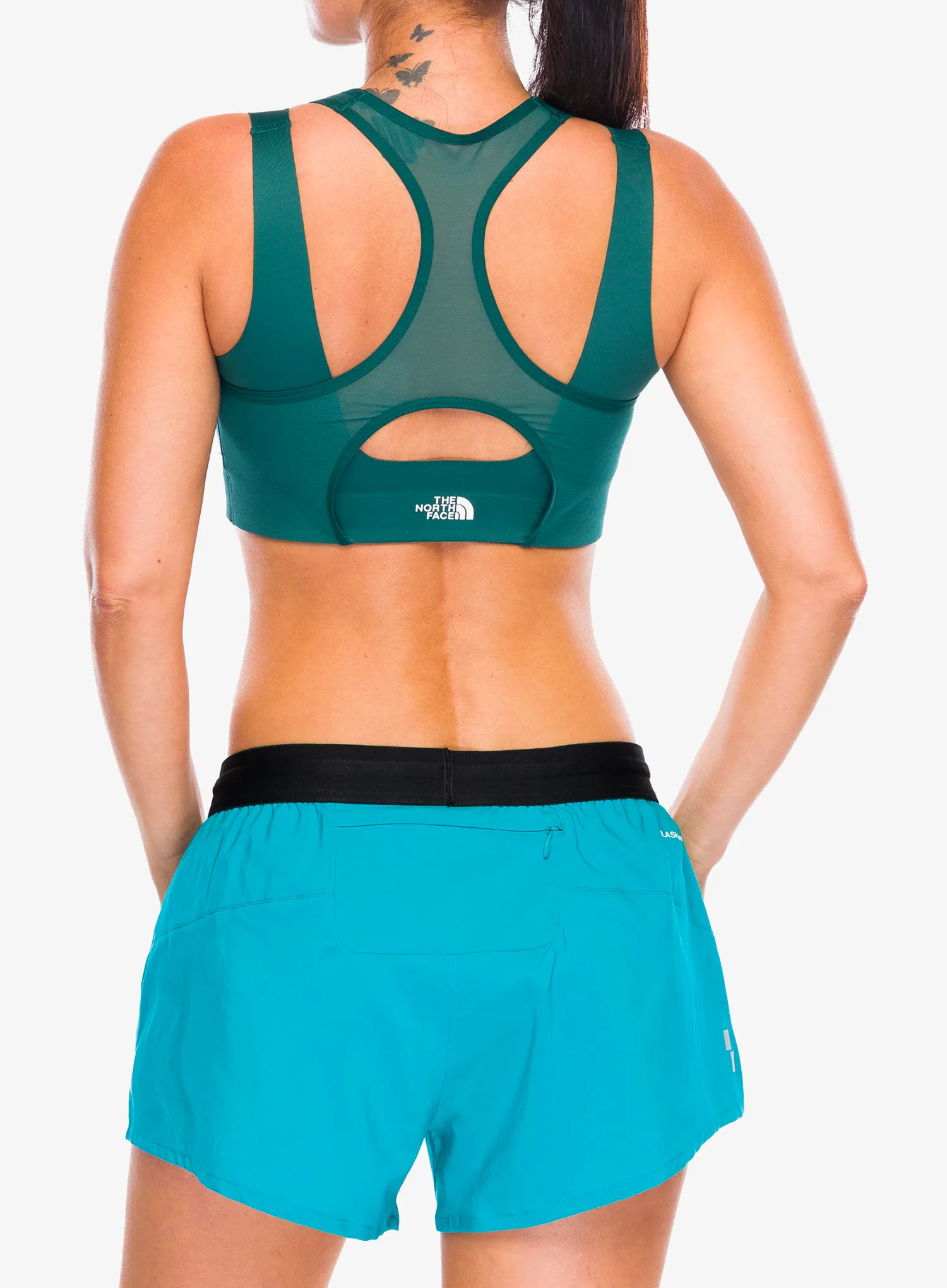 Sport-BH The North Face Refina Double-Layer Bra - deep nori