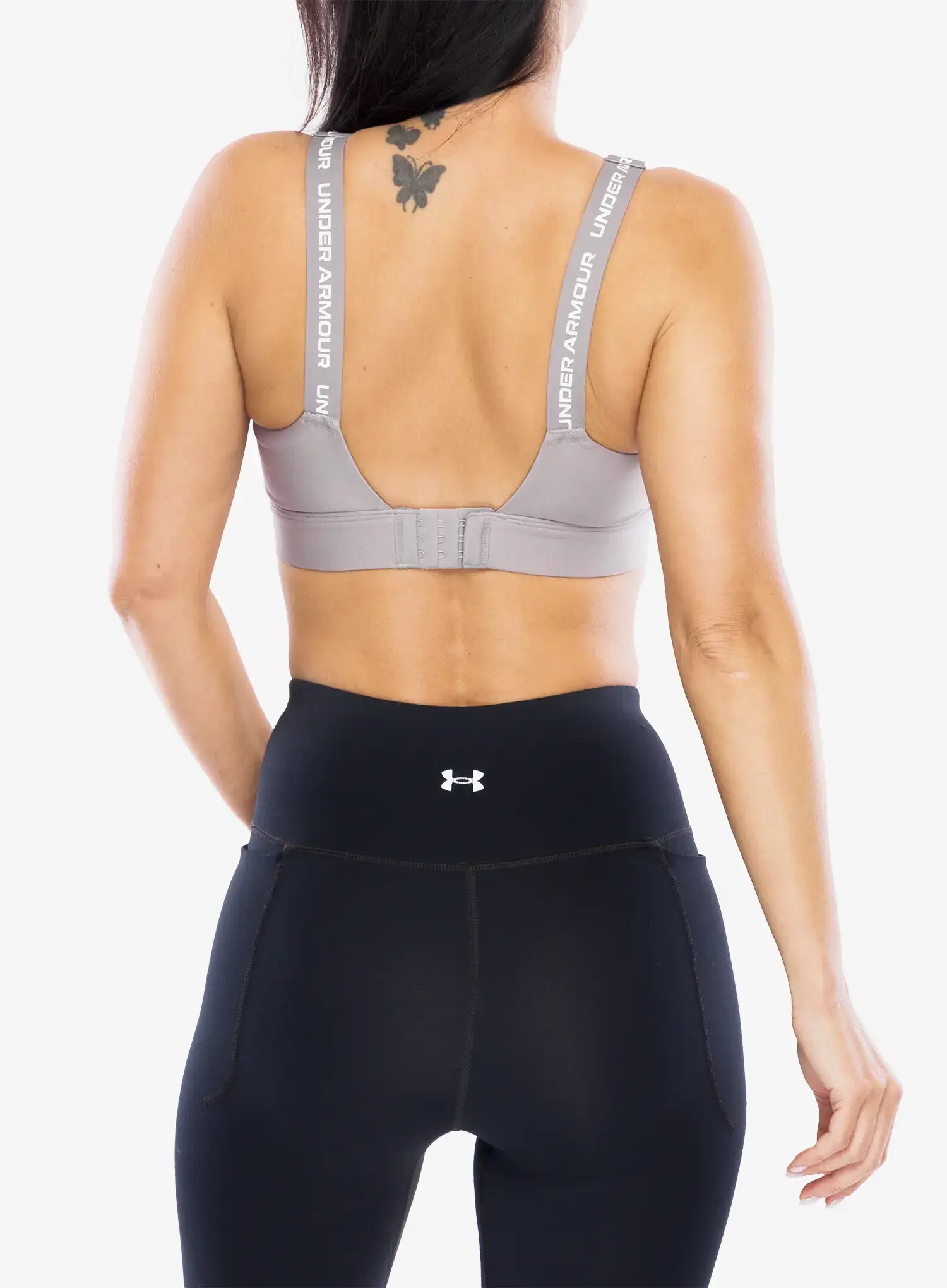 Sport-BH Under Armour Infinity 2.0 High Sports Bra - tetra gray/white