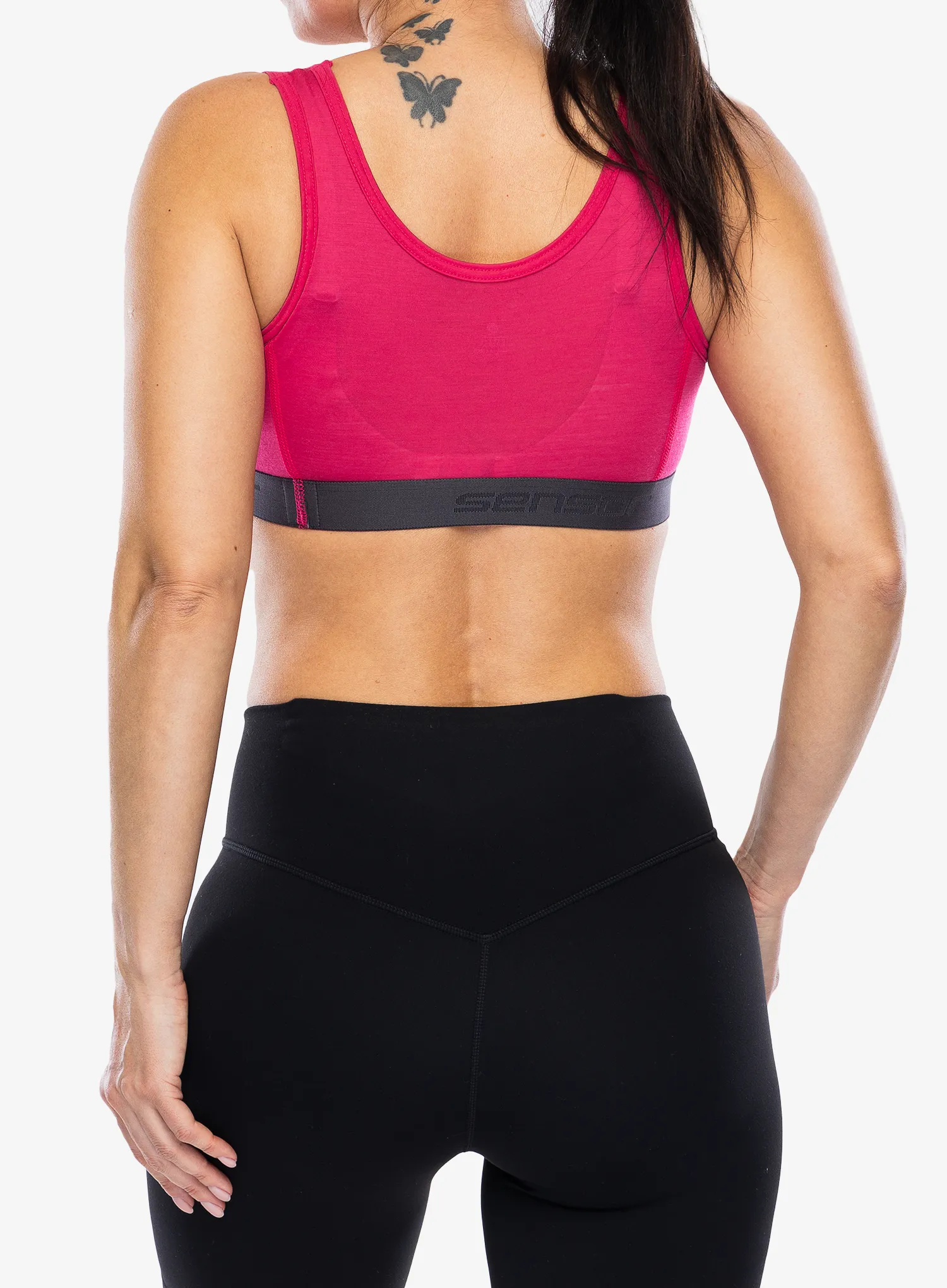 Sport-BH Sensor Merino Active Bra - magenta