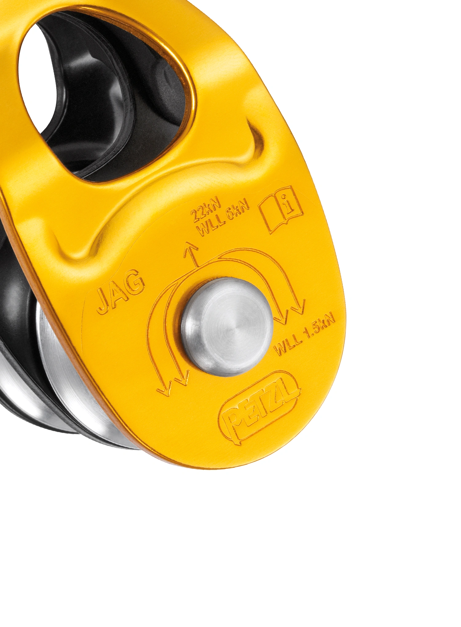 Doppel-Seilrolle Petzl Jag