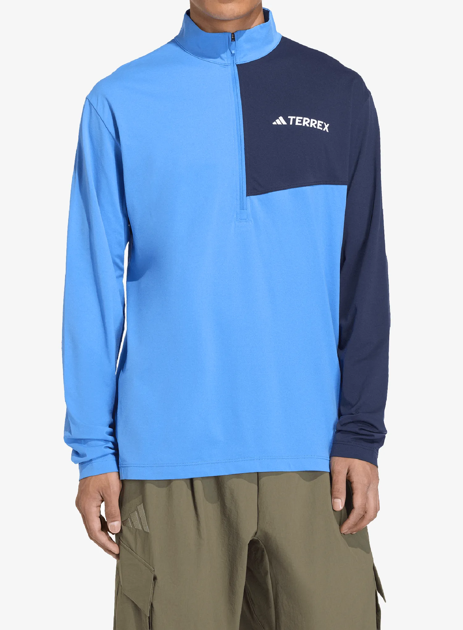 qweadidasTERREXMultiClimacool12ZipLongSleeveToprayblue4068809626742b.webp