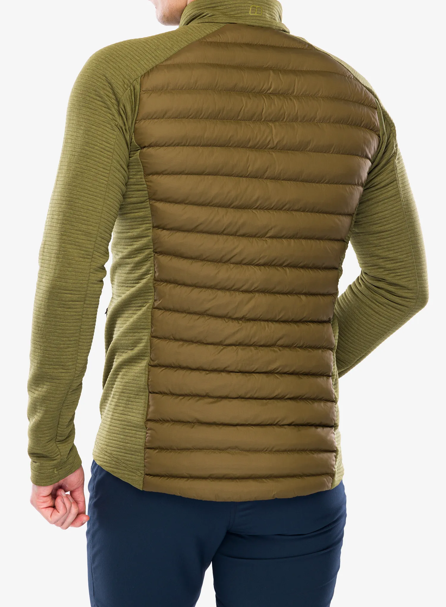 Pullover Berghaus Hottar Hybrid Jacket - bark/oak moss marl