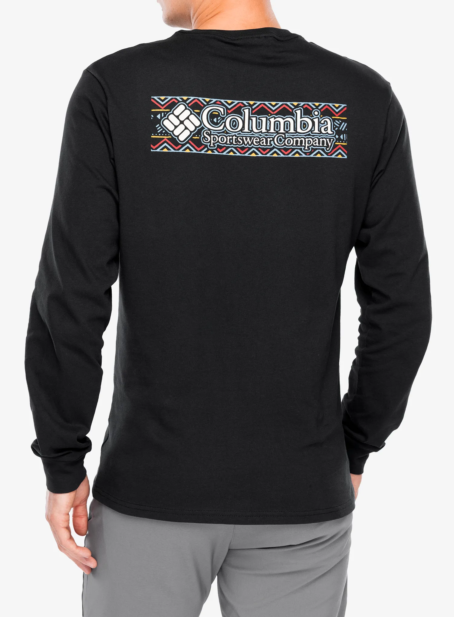 Pullover Columbia Explorers Canyon LS T-Shirt - black/branded blanket