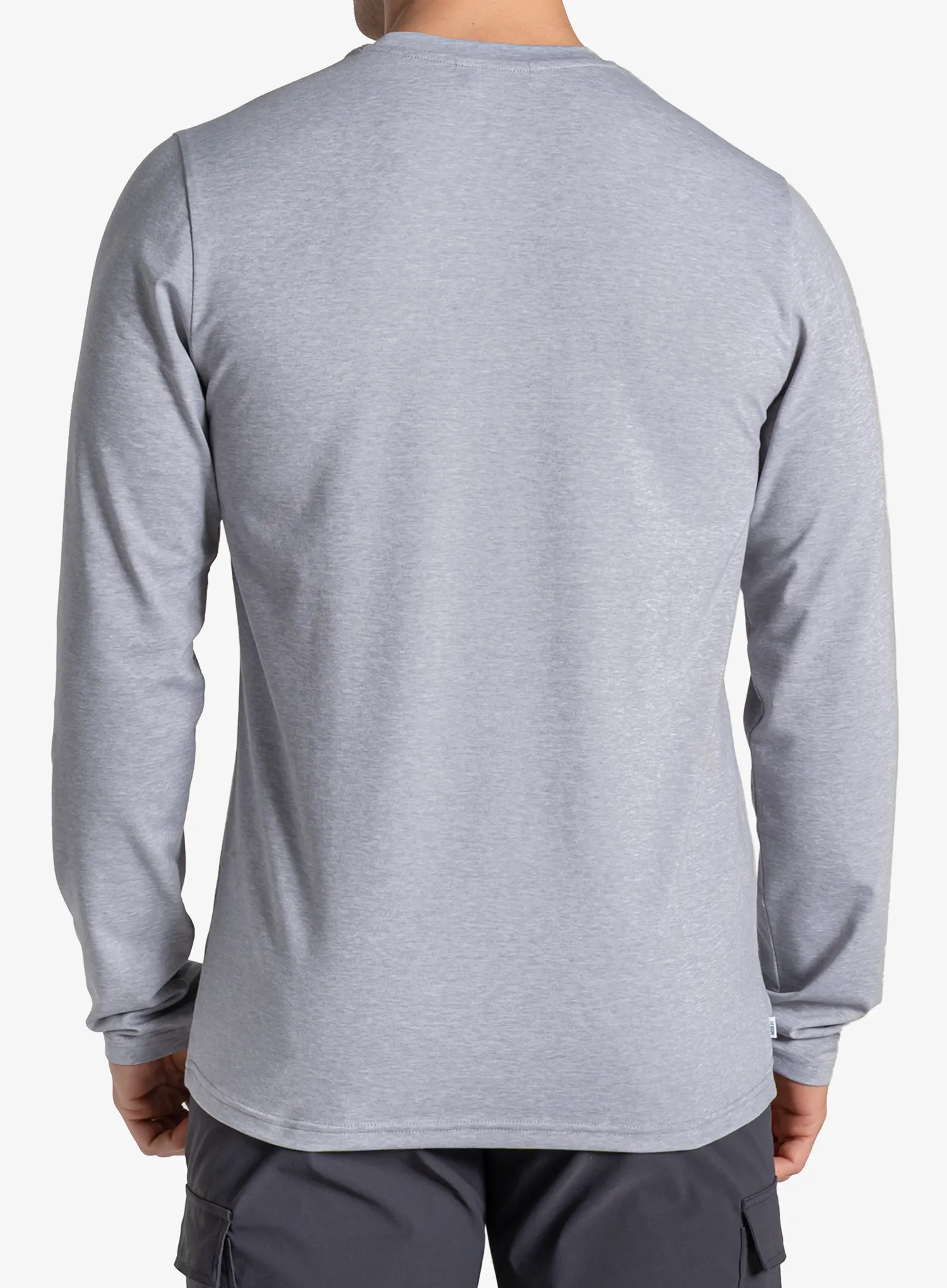 Pullover Craghoppers NosiLife Abel LS T-Shirt - soft grey marl