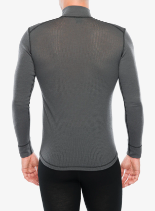 Pullover Dovre 100% Merino Wool Active - black