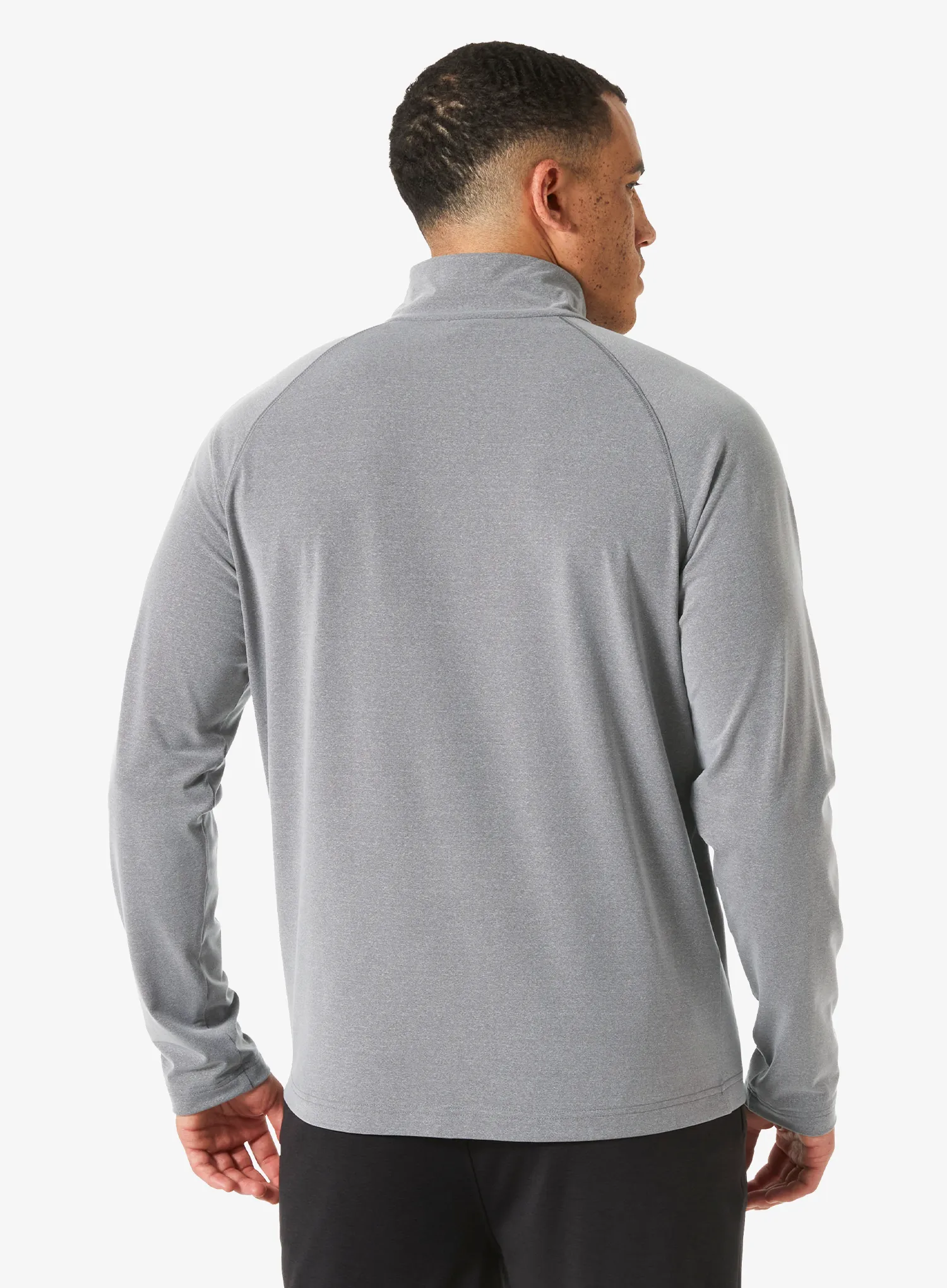Pullover Helly Hansen Tyri Knit 1/2 Zip - ebony melange