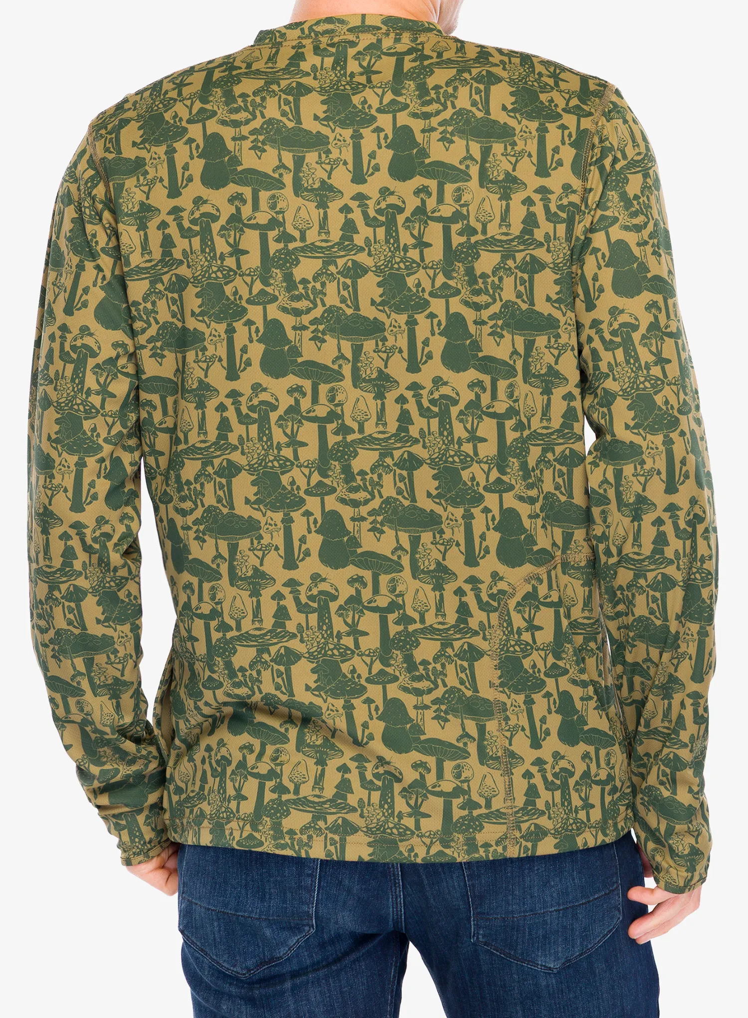 Pullover Kavu Sol Crew - forest forged