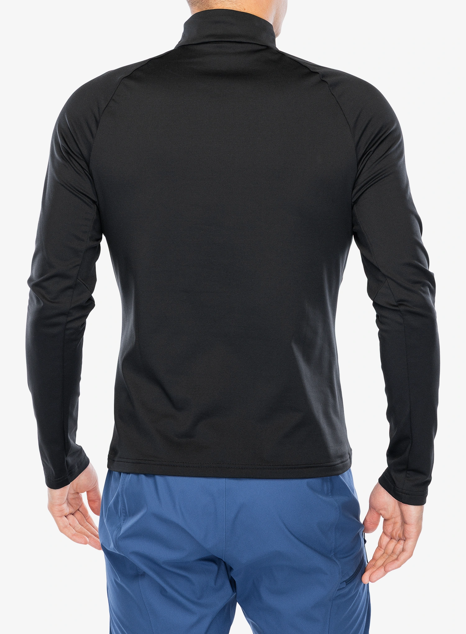 Pullover Odlo Essential Light Mid Layer 1/2 Zip - black