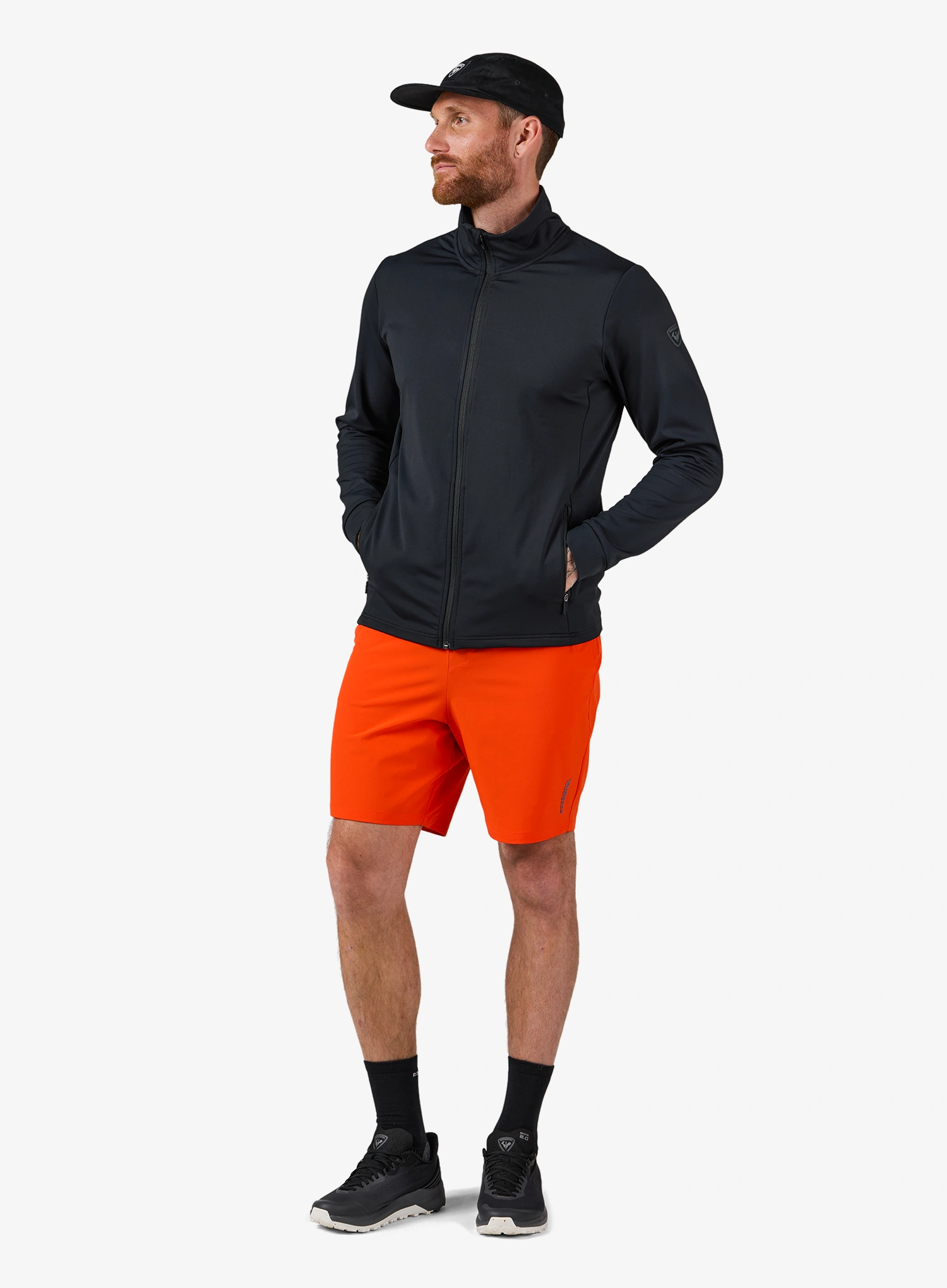 Pullover Rossignol Mid Layer Full-Zip Thin Jacket - black