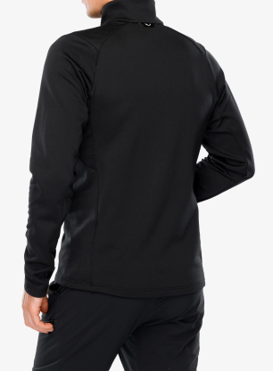 Pullover Salewa Puez Cammino PL HZ Jacket - black out