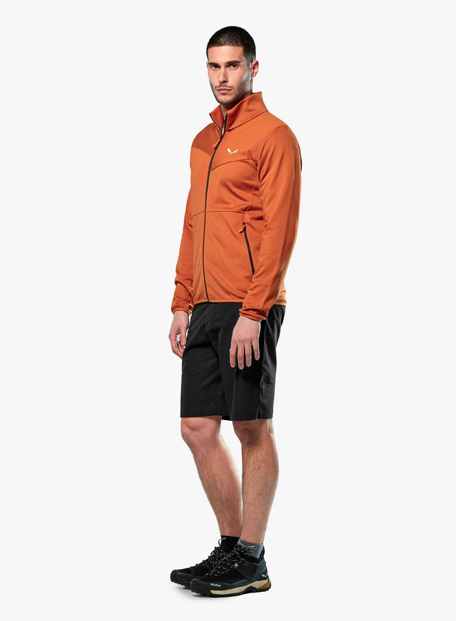 Pullover Salewa Puez Cammino PL Jacket - bombay brown
