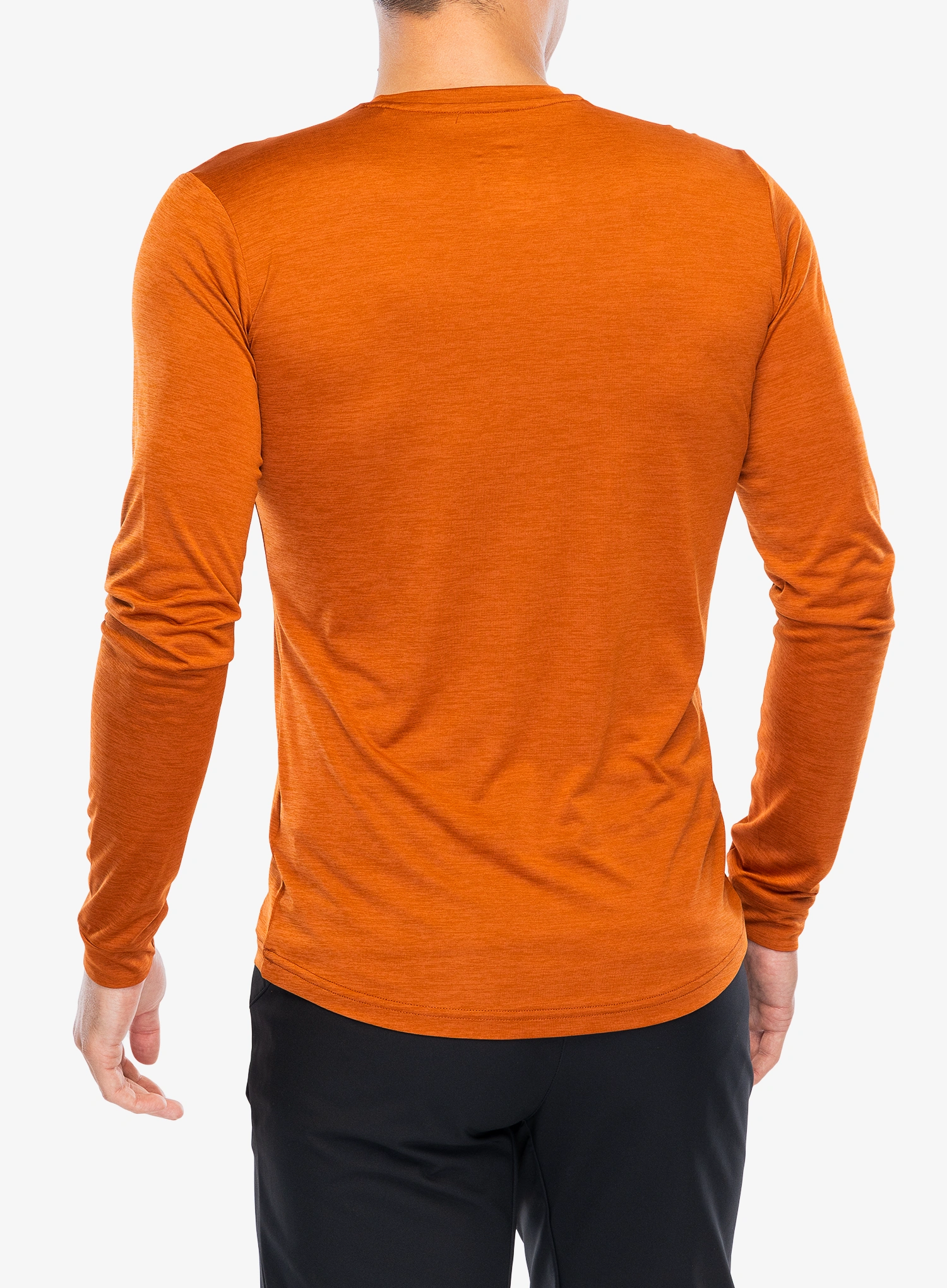 Pullover Salewa Puez Melange Dry L/S Tee - bombay brown melange