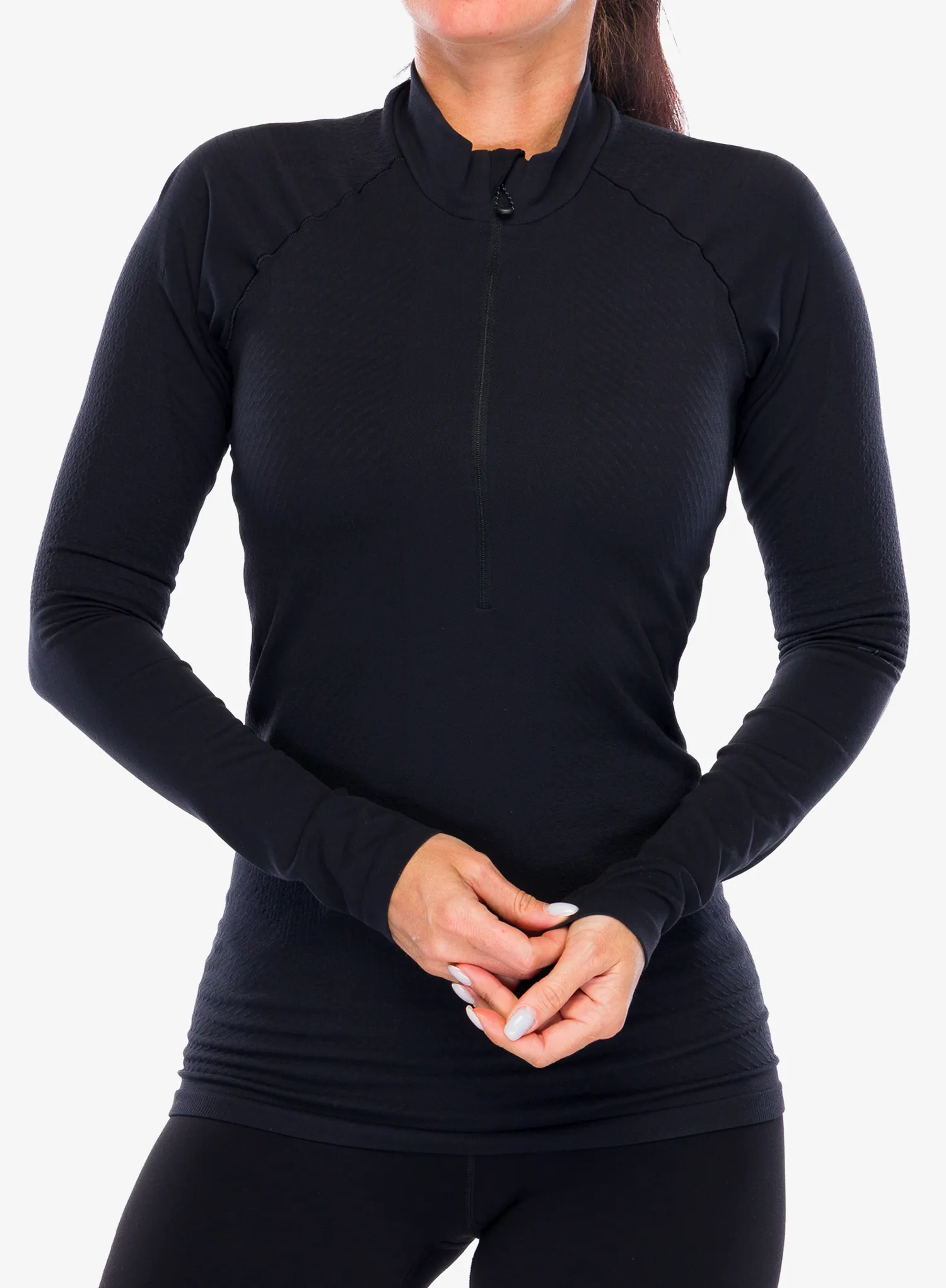 Pullover Salomon S/Lab Ultra SML LS Tee - deep black