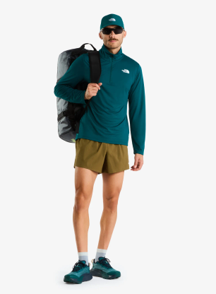 Pullover The North Face 24/7 1/4 Zip Tee - pacific teal