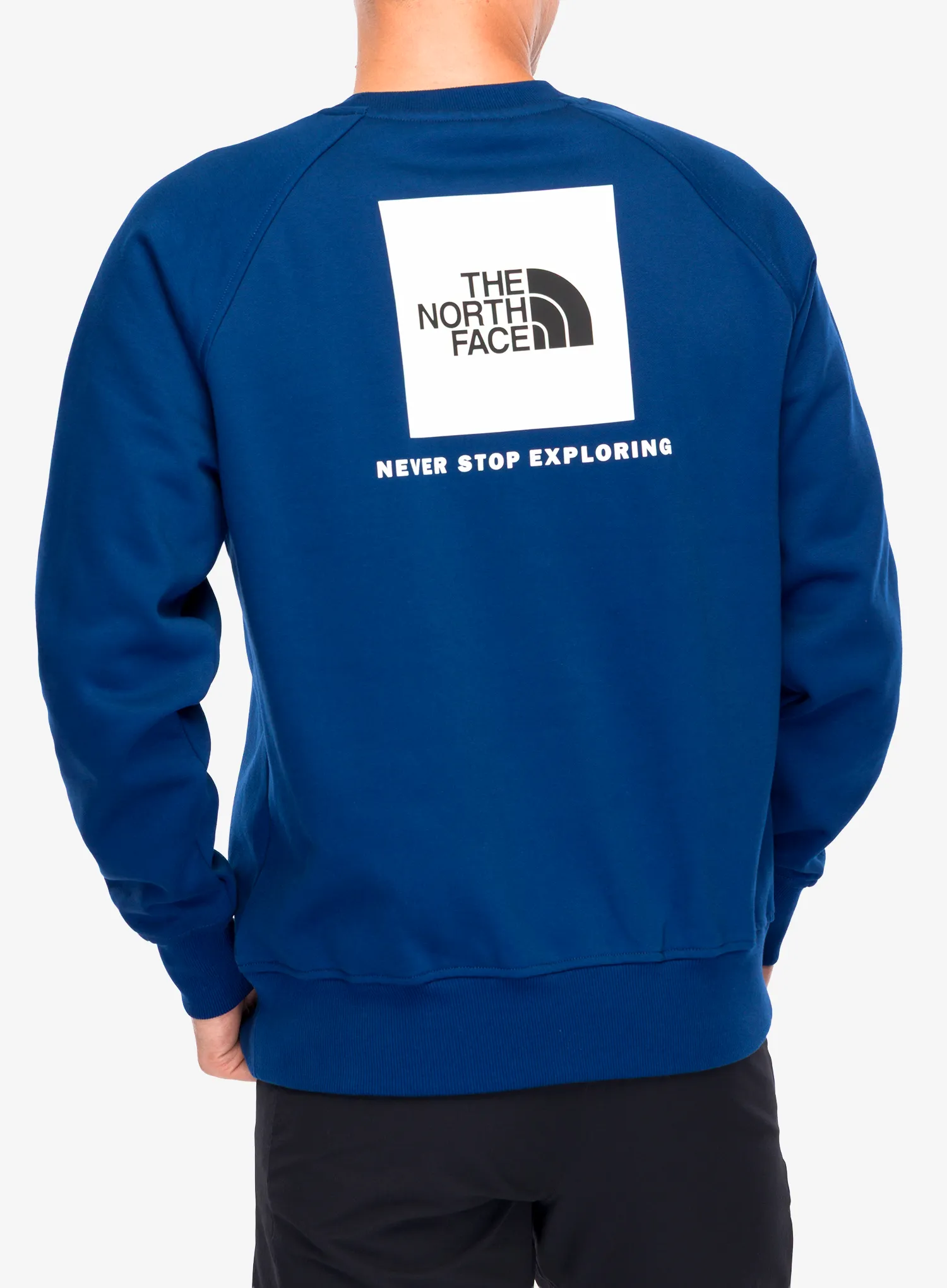 Pullover The North Face Raglan Redbox Crew - estate blue/tnf white