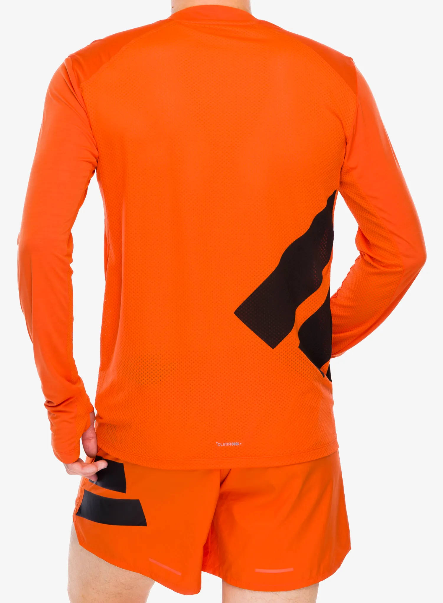 Laufpullover adidas TERREX Xperior Climacool+ Long Sleeve - semi impact orange