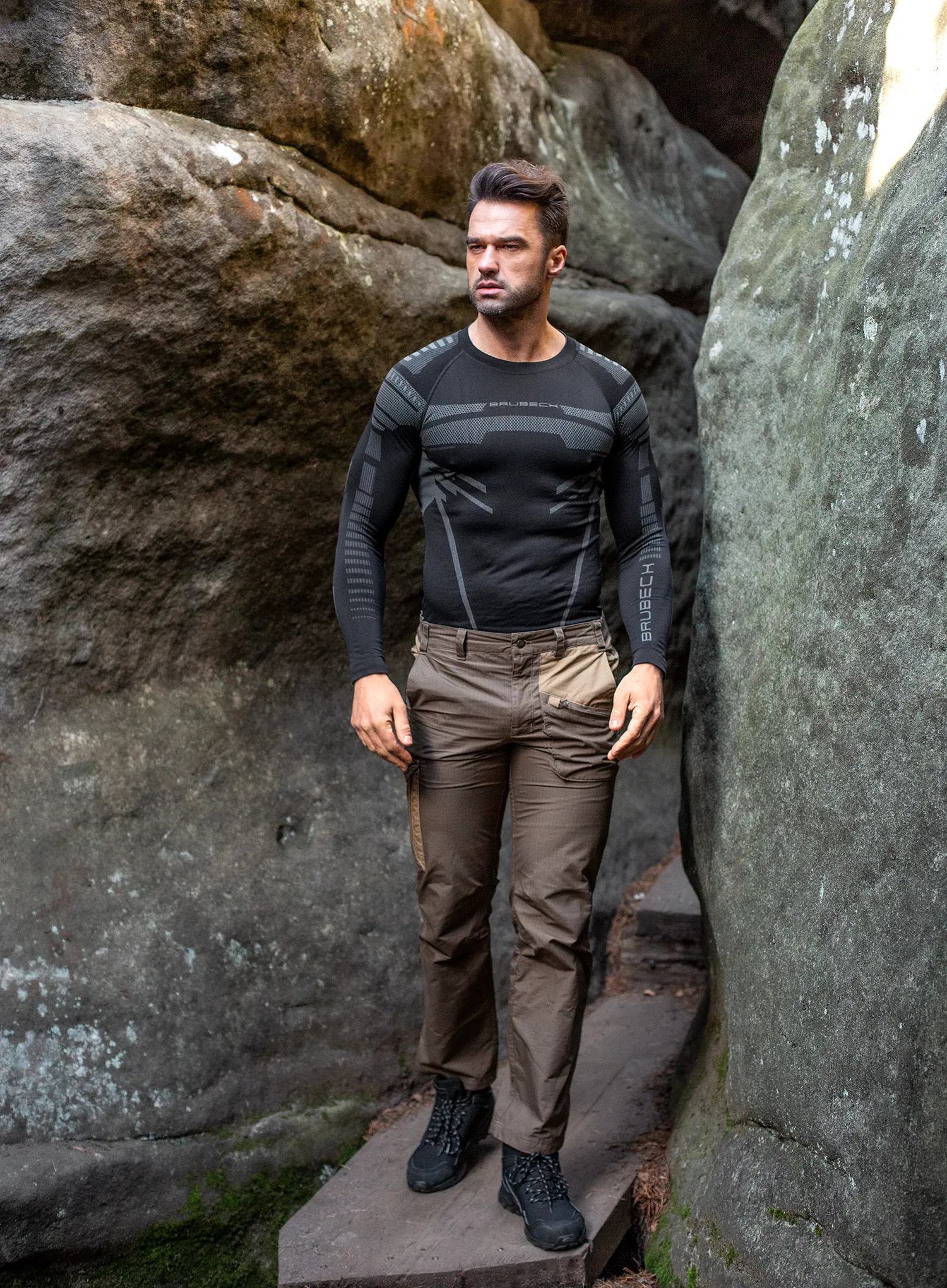 Pullover Brubeck Dry Sweatshirt - black/graphite