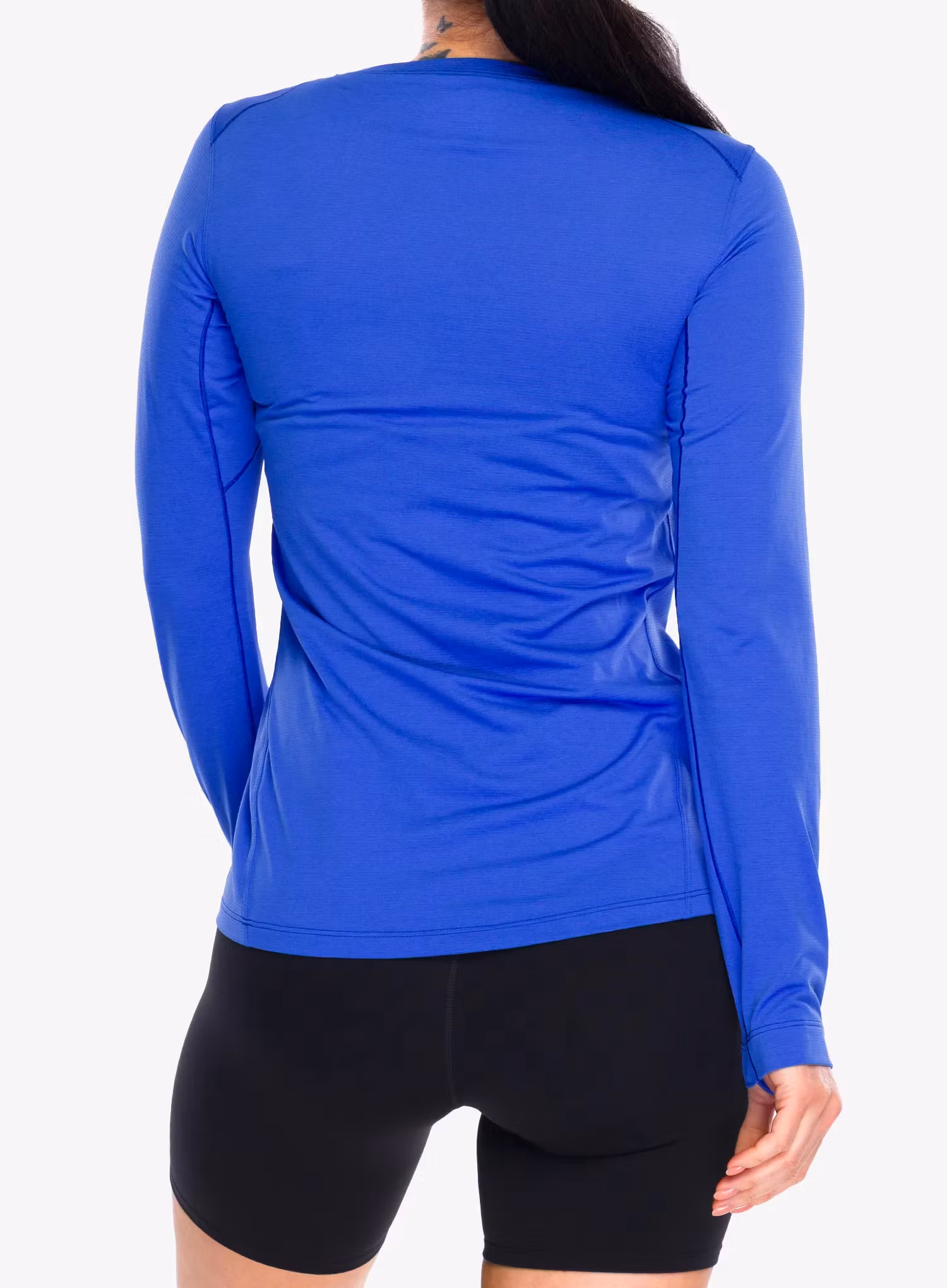 Pullover Damen Arcteryx Taema Crew Neck Shirt LS - electra heather