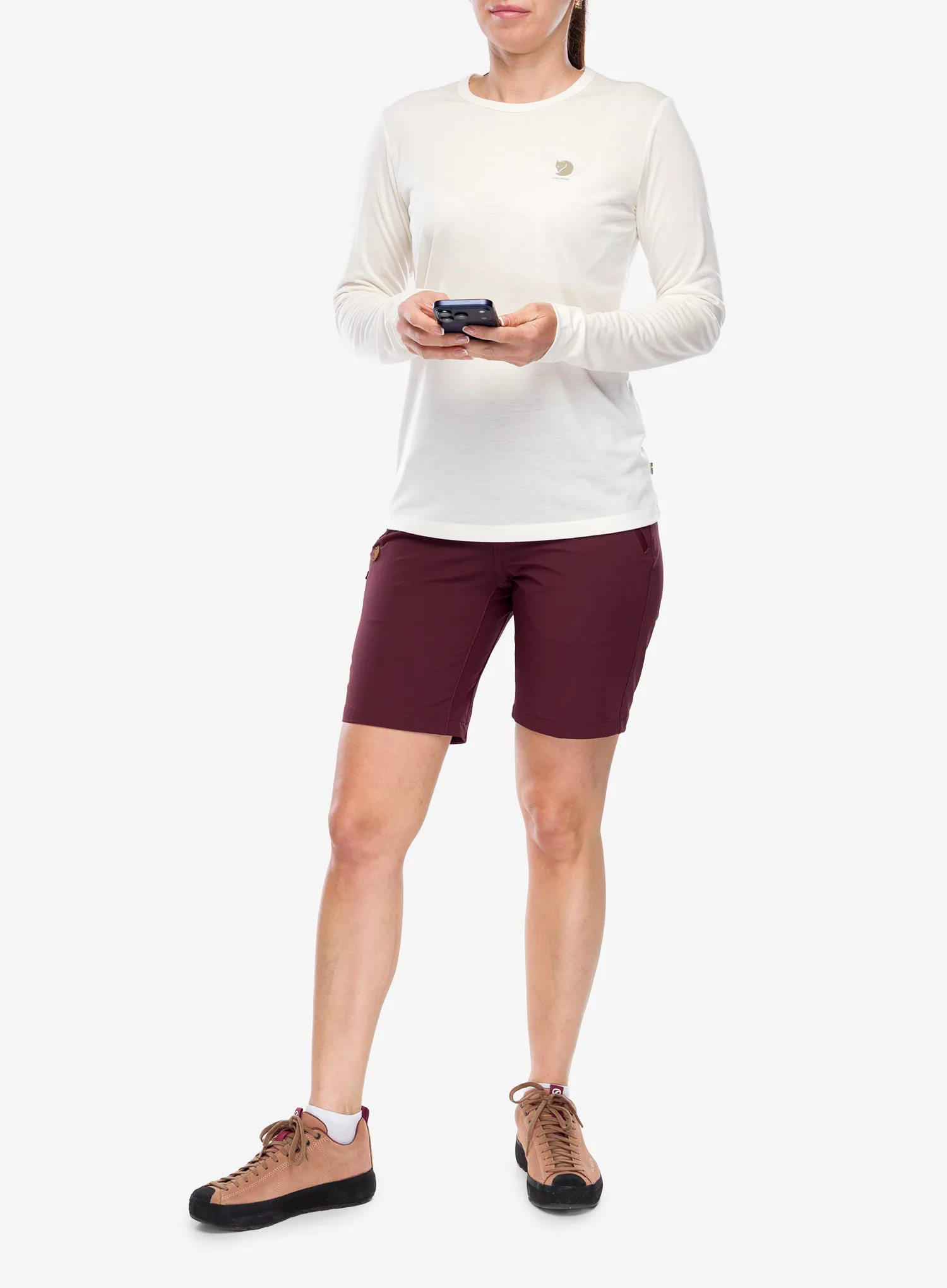 Pullover Damen Fjallraven High Coast LS - eggshell