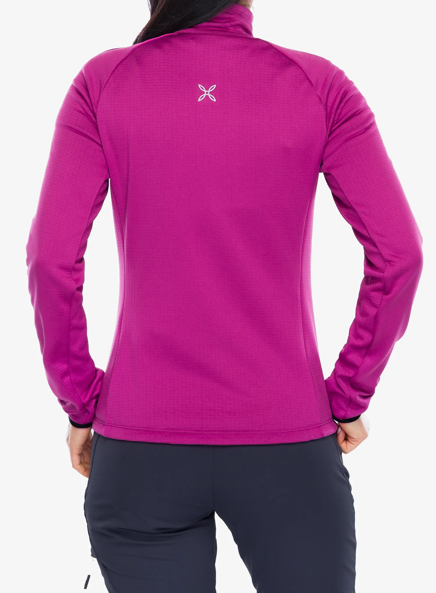 Pullover Damen Montura Fadis Grid Maglia - baton rouge
