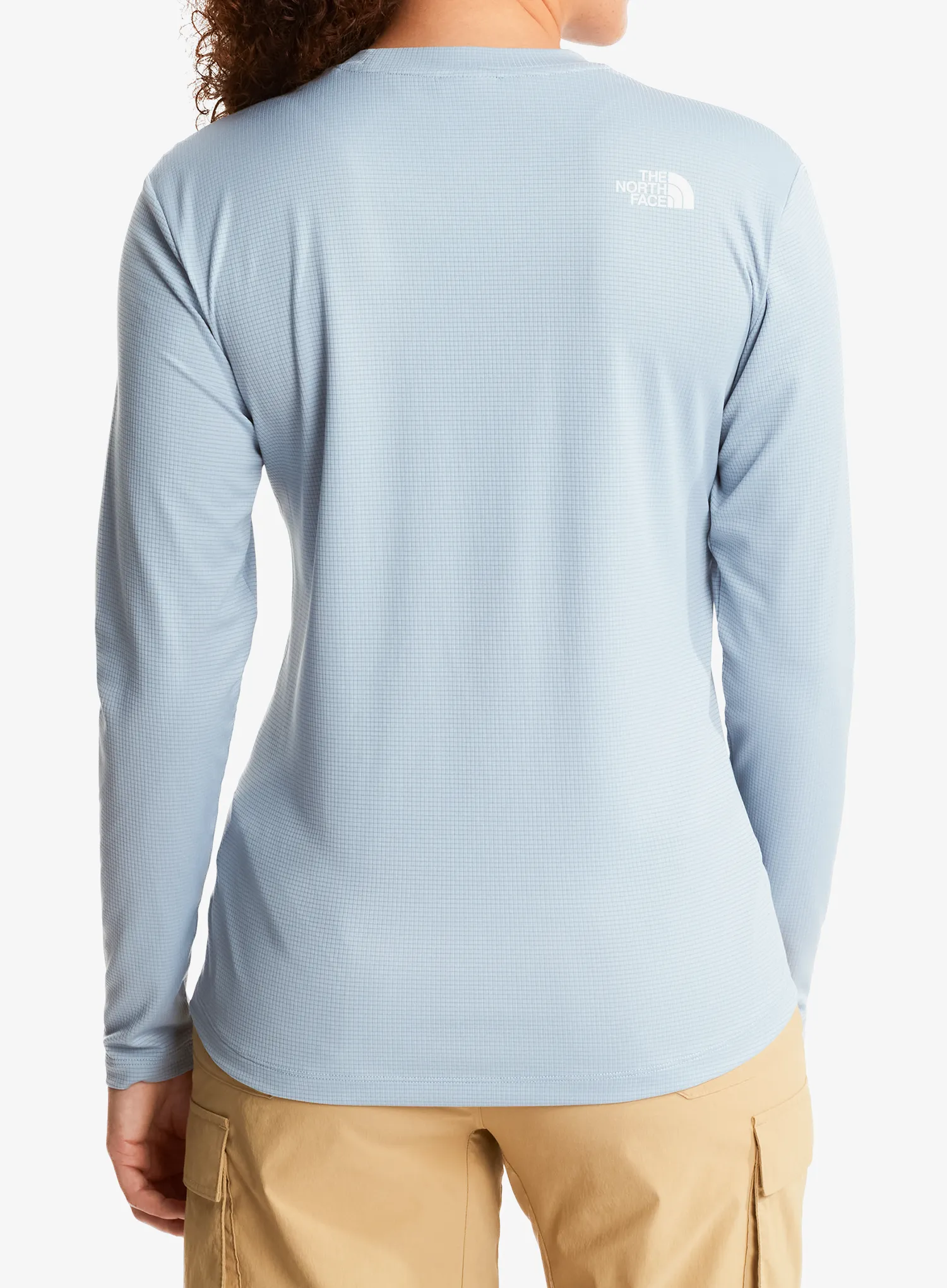 Pullover Damen The North Face Shadow Long Sleeve T-Shirt - frost grey